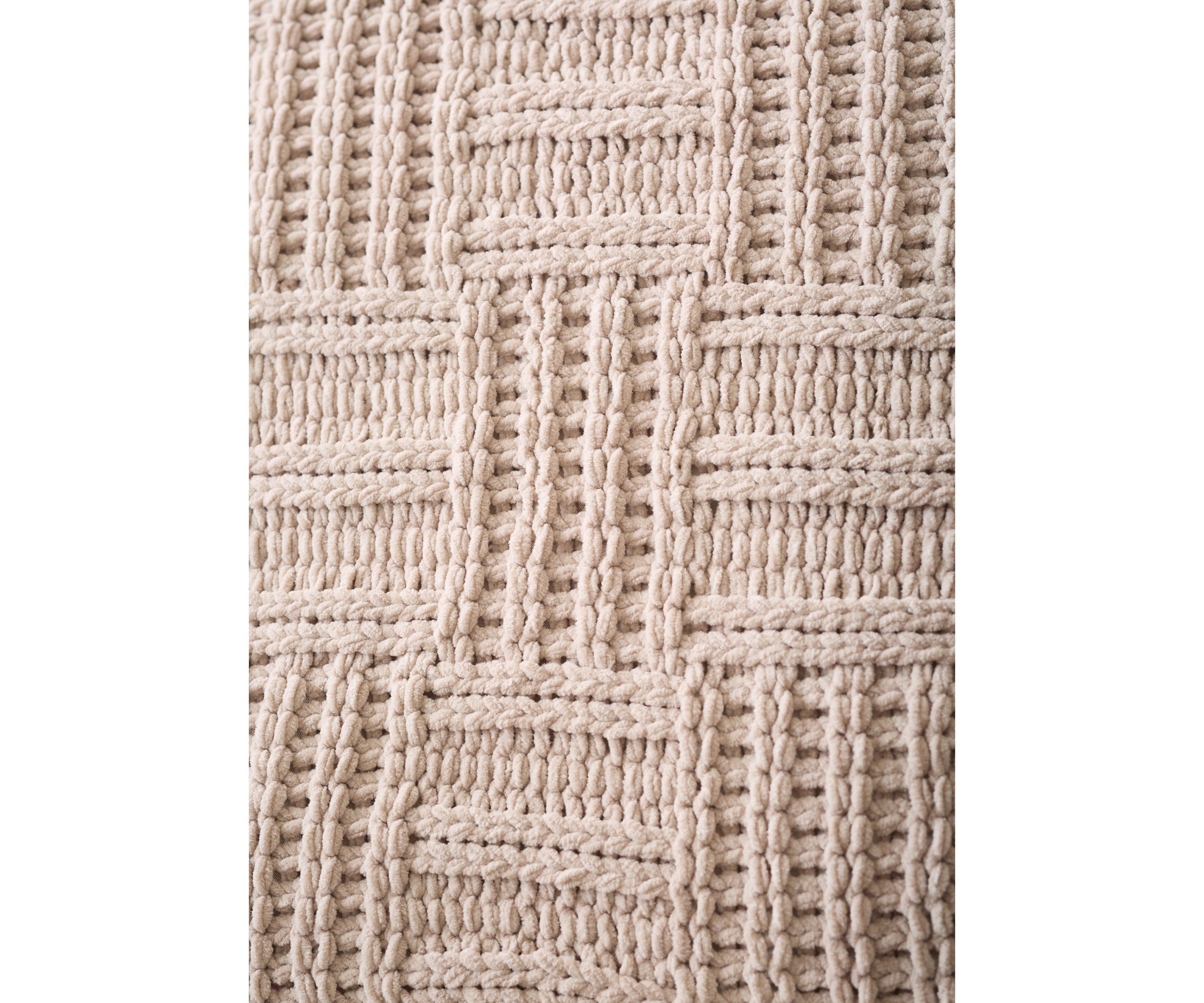 Chenille Box Car Pillow