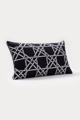 Lattice Work Decorative Pillow