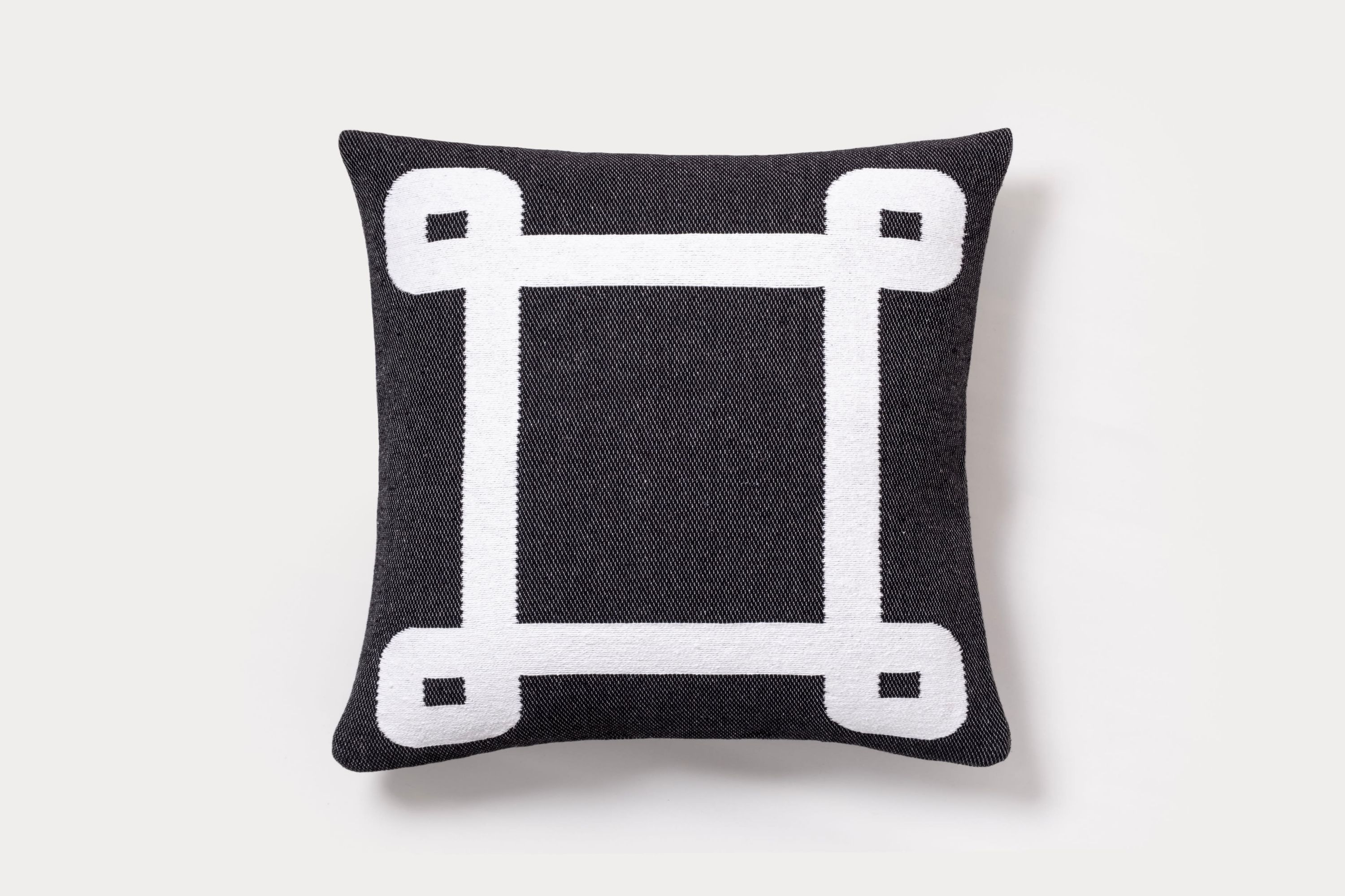 Geo Border Decorative Pillow