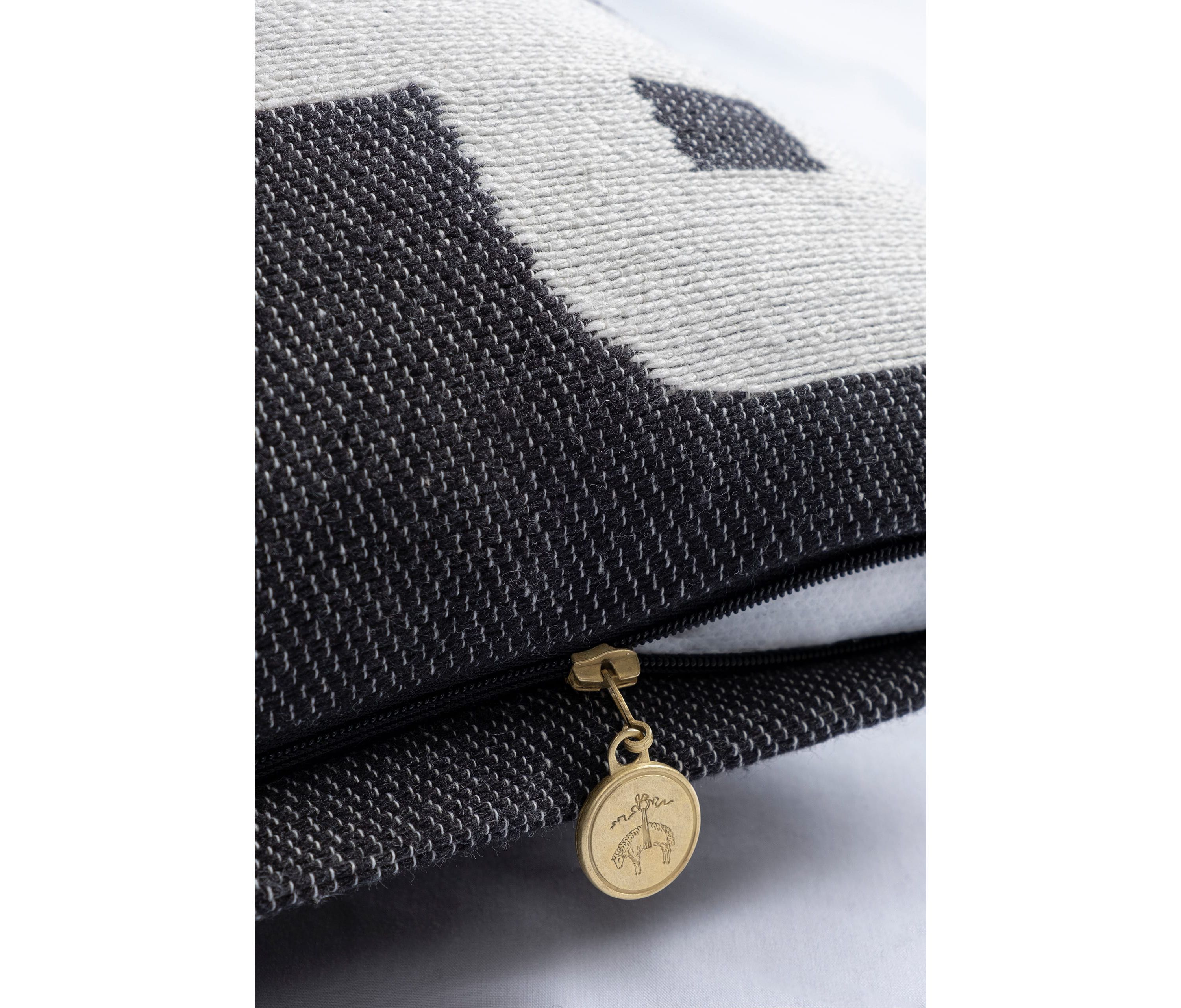 Geo Border Decorative Pillow
