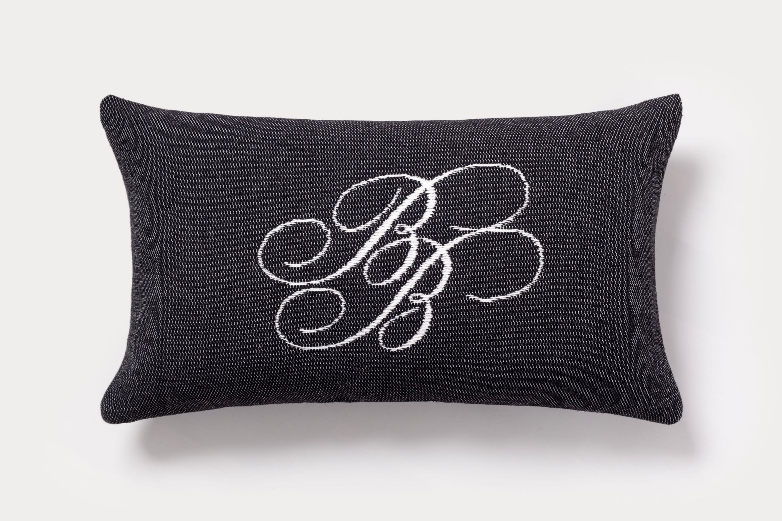 Bb Monogram Decorative Pillow