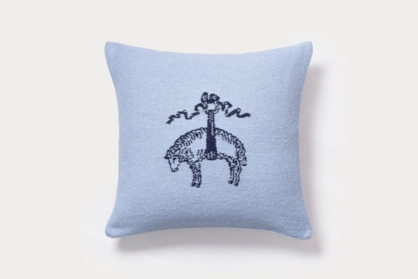Signature Logo Decorative Pillow
