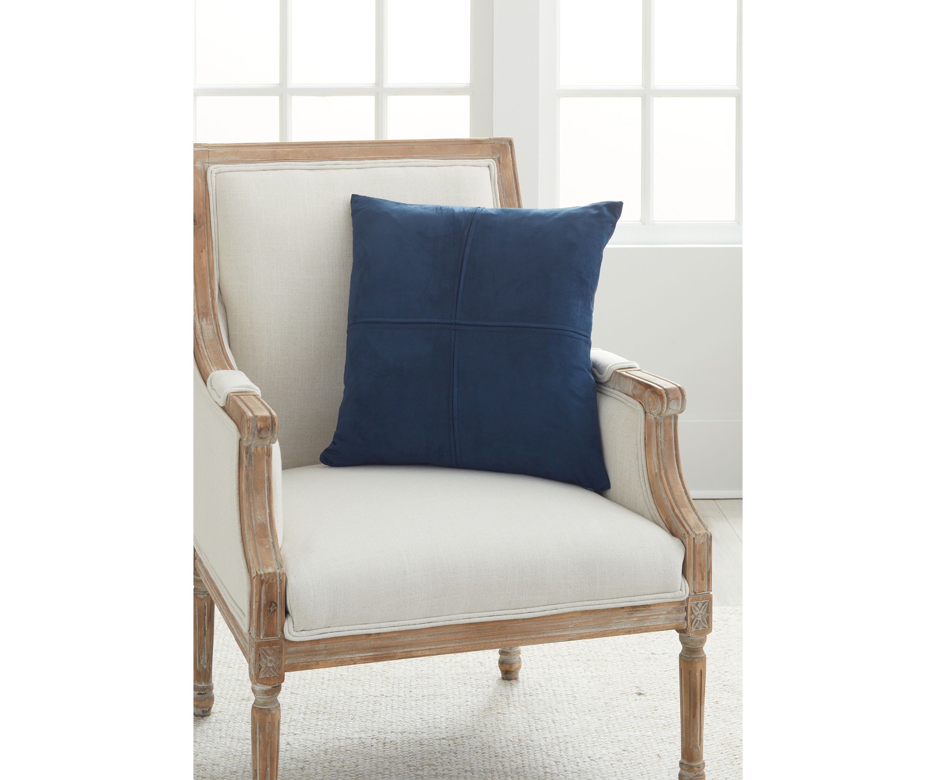 Faux Suede Pillow