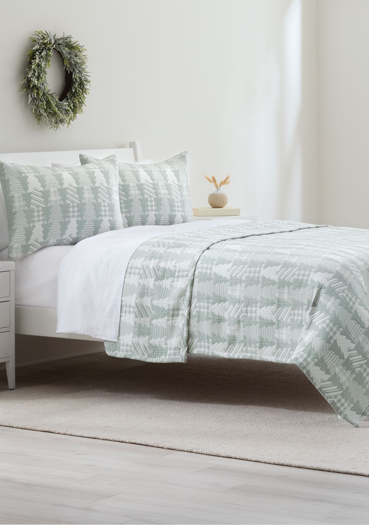 Tree Patchwork Quilt Set