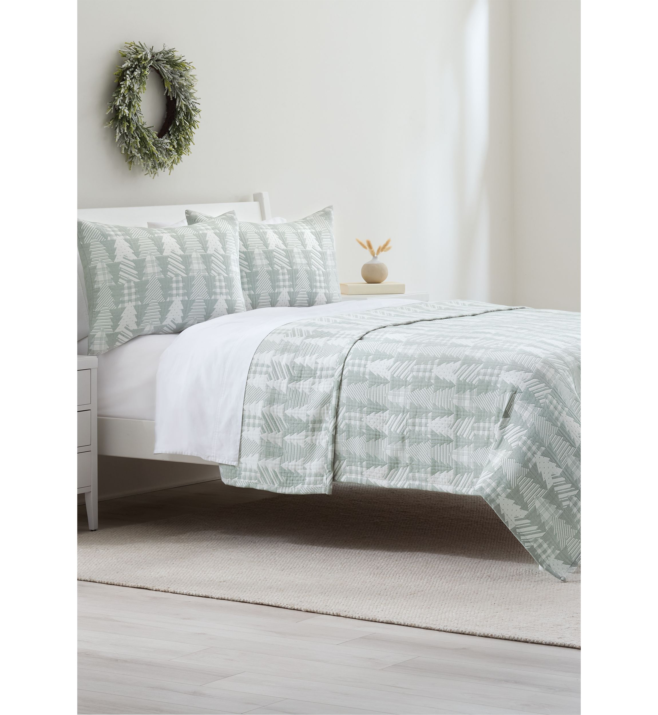 Tree Patchwork Quilt Set