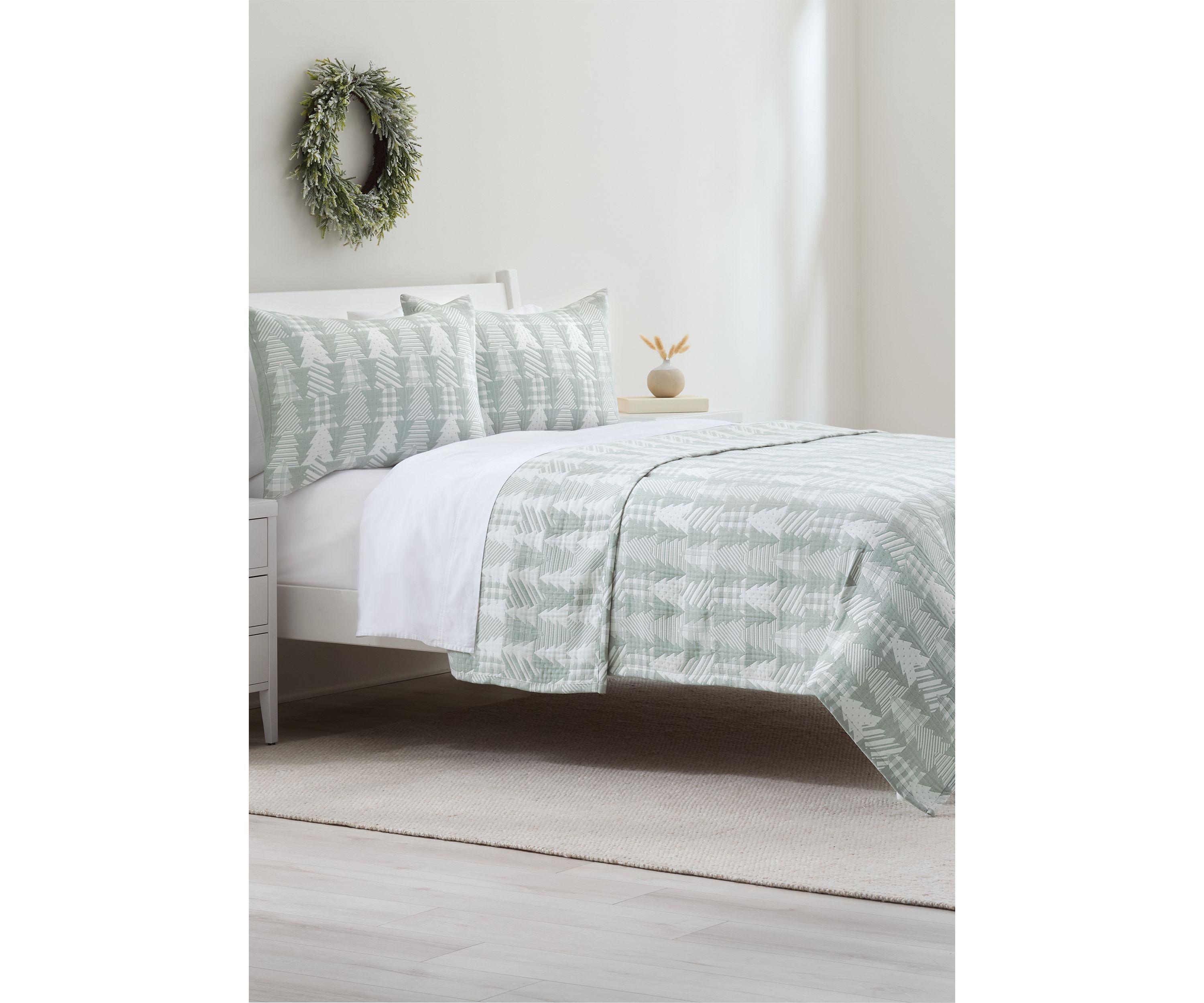 Tree Patchwork Quilt Set