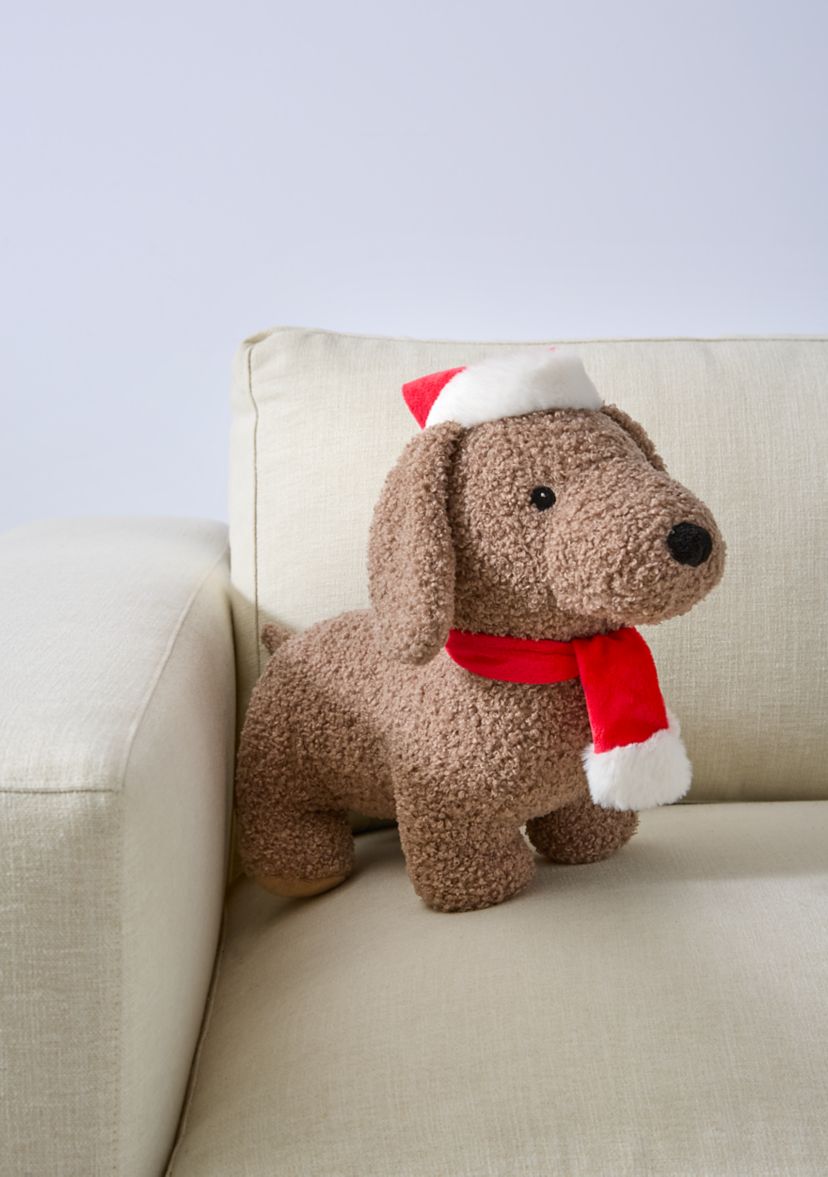 Scarf Dog Pillow