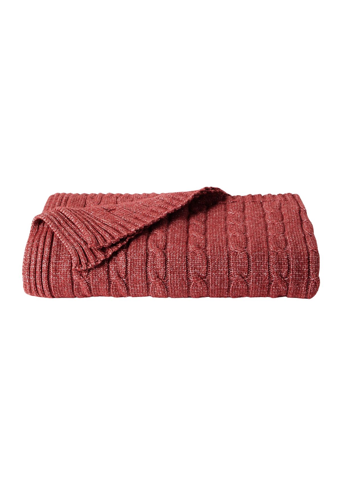 Cable Knit Throw Blanket