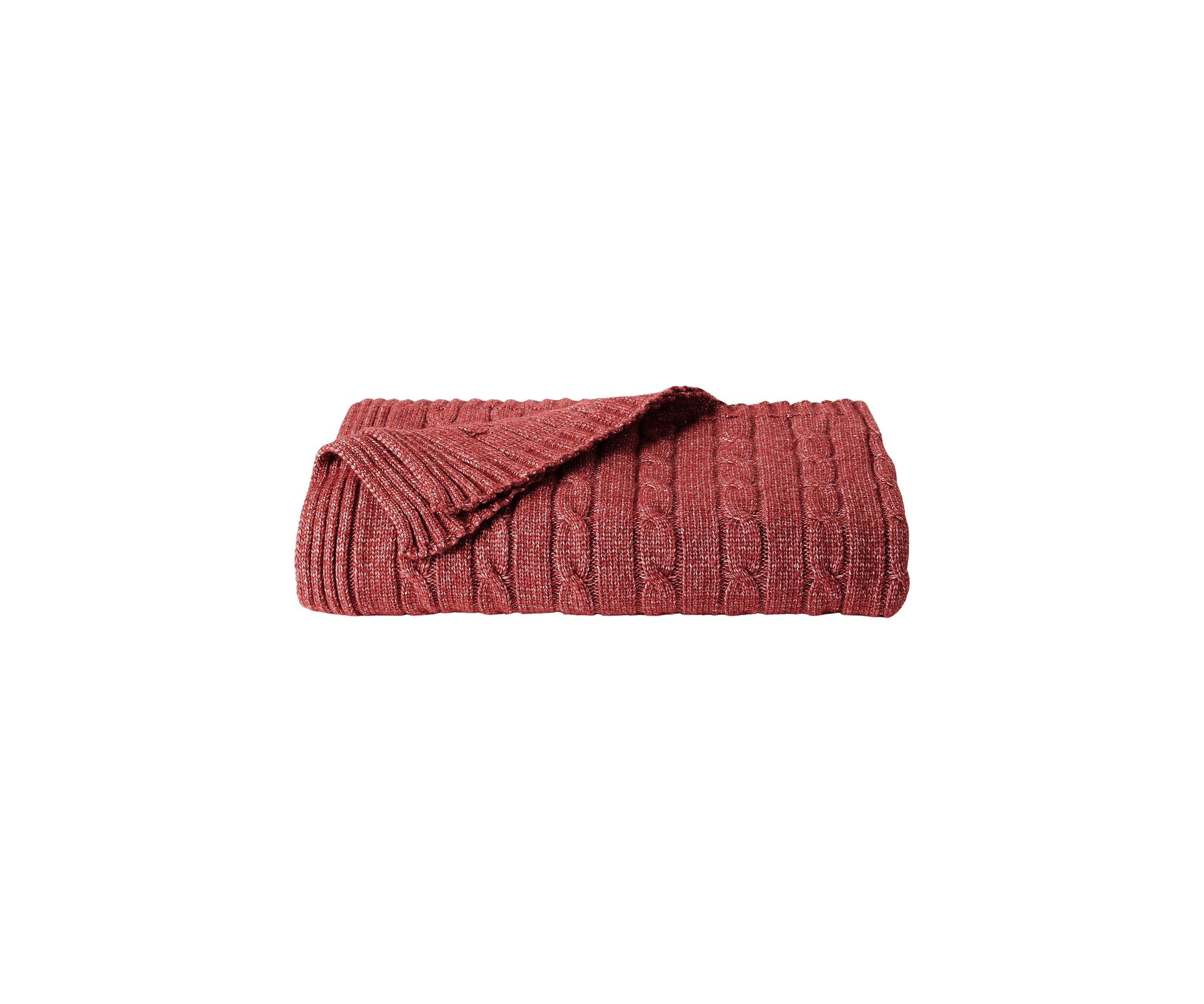 Cable Knit Throw Blanket