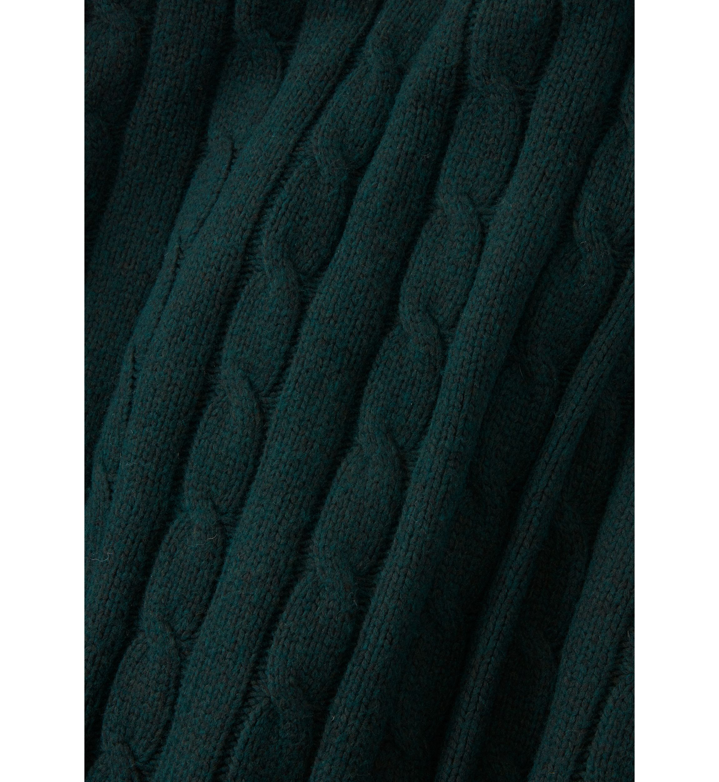 Sweater Cable Knit Throw Blanket