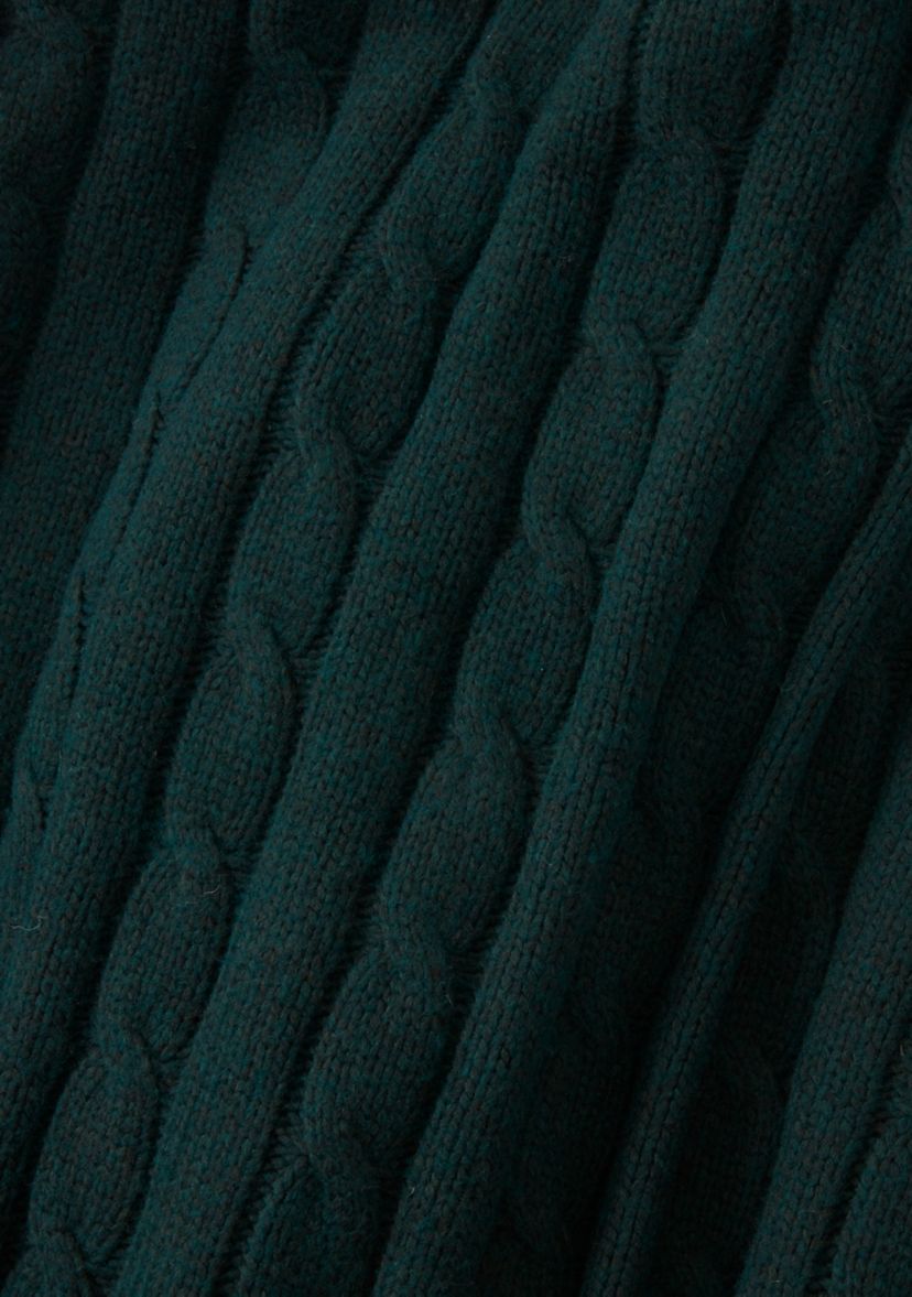Sweater Cable Knit Throw Blanket
