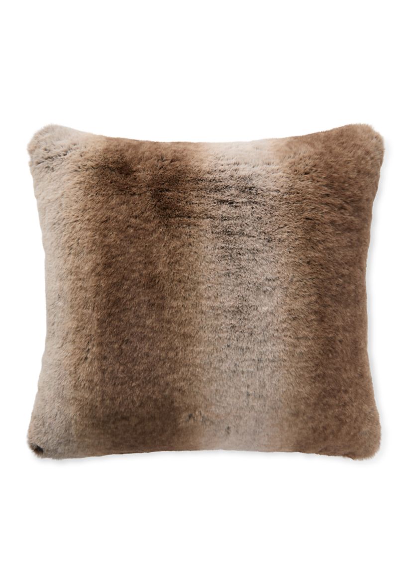 Faux Fur Reversible Pillow 