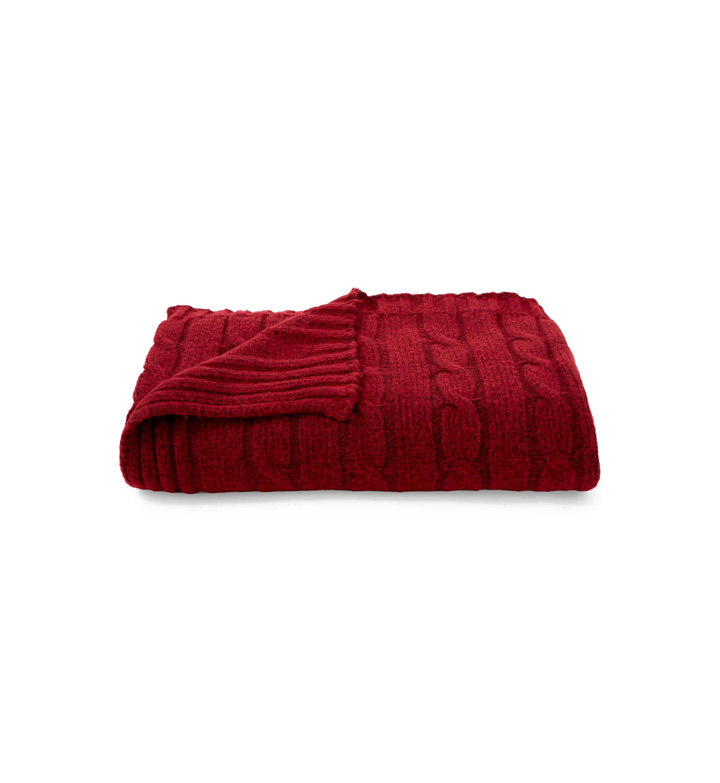 Sweater Cable Knit Throw Blanket