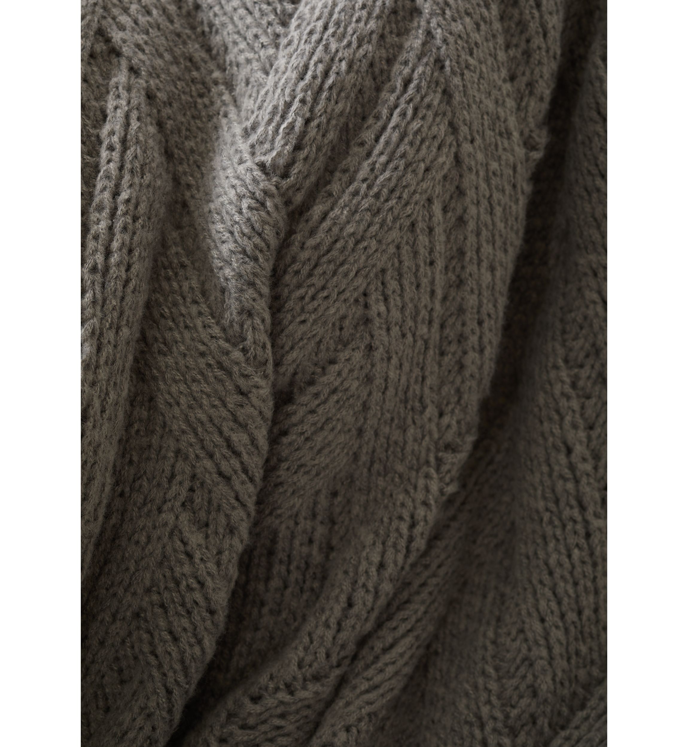 Herringbone Knit Throw Blanket
