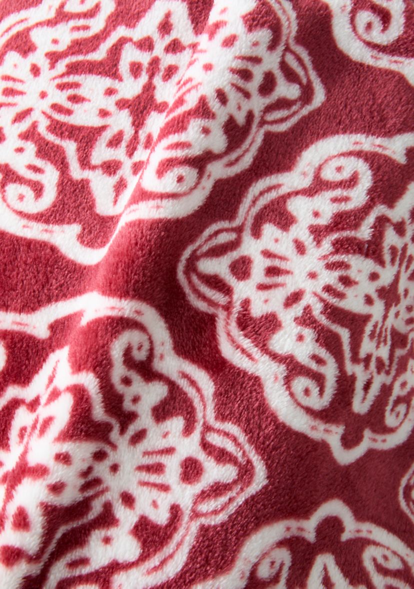 Medallion Plush Throw Blanket