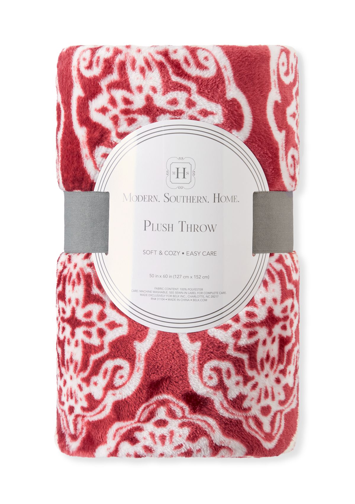 Medallion Plush Throw Blanket