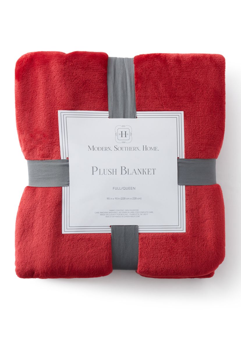 Solid Plush Blanket