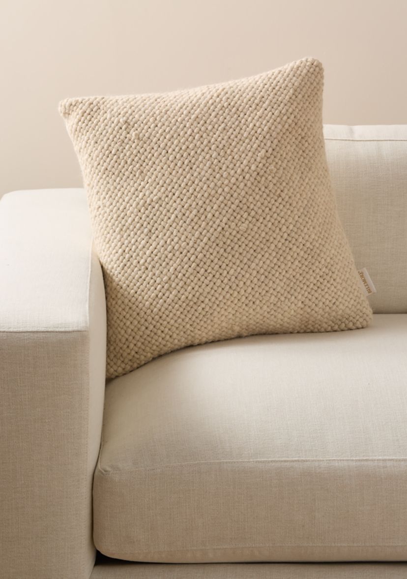 Woven Square Throw Pillow