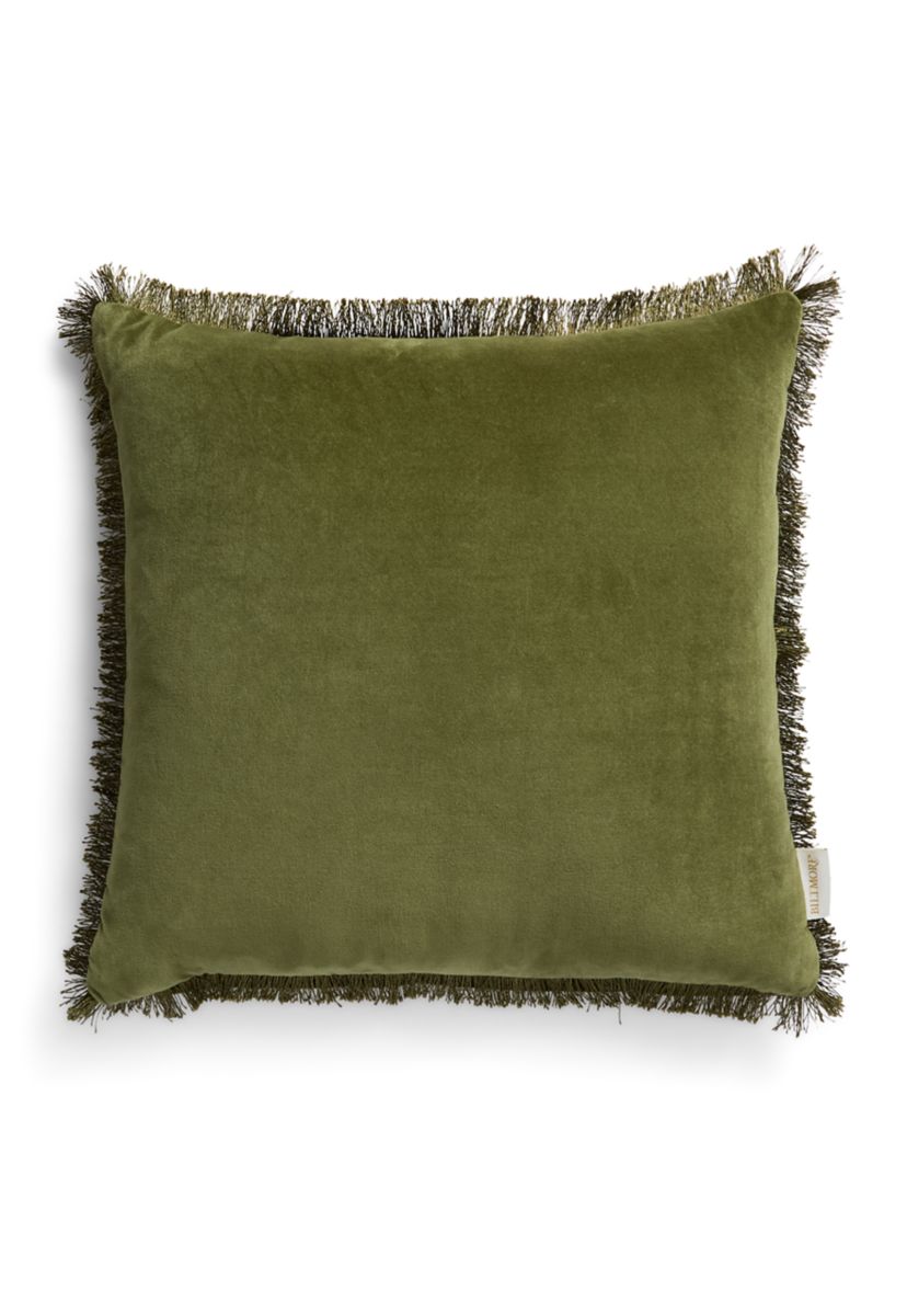Fringe Square Throw Pillow