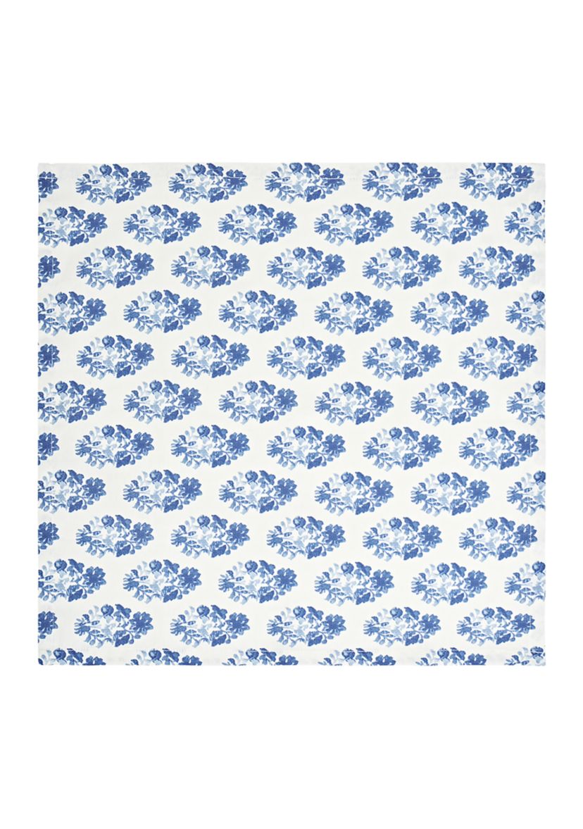 Set of 4 Asheville Blue Napkins