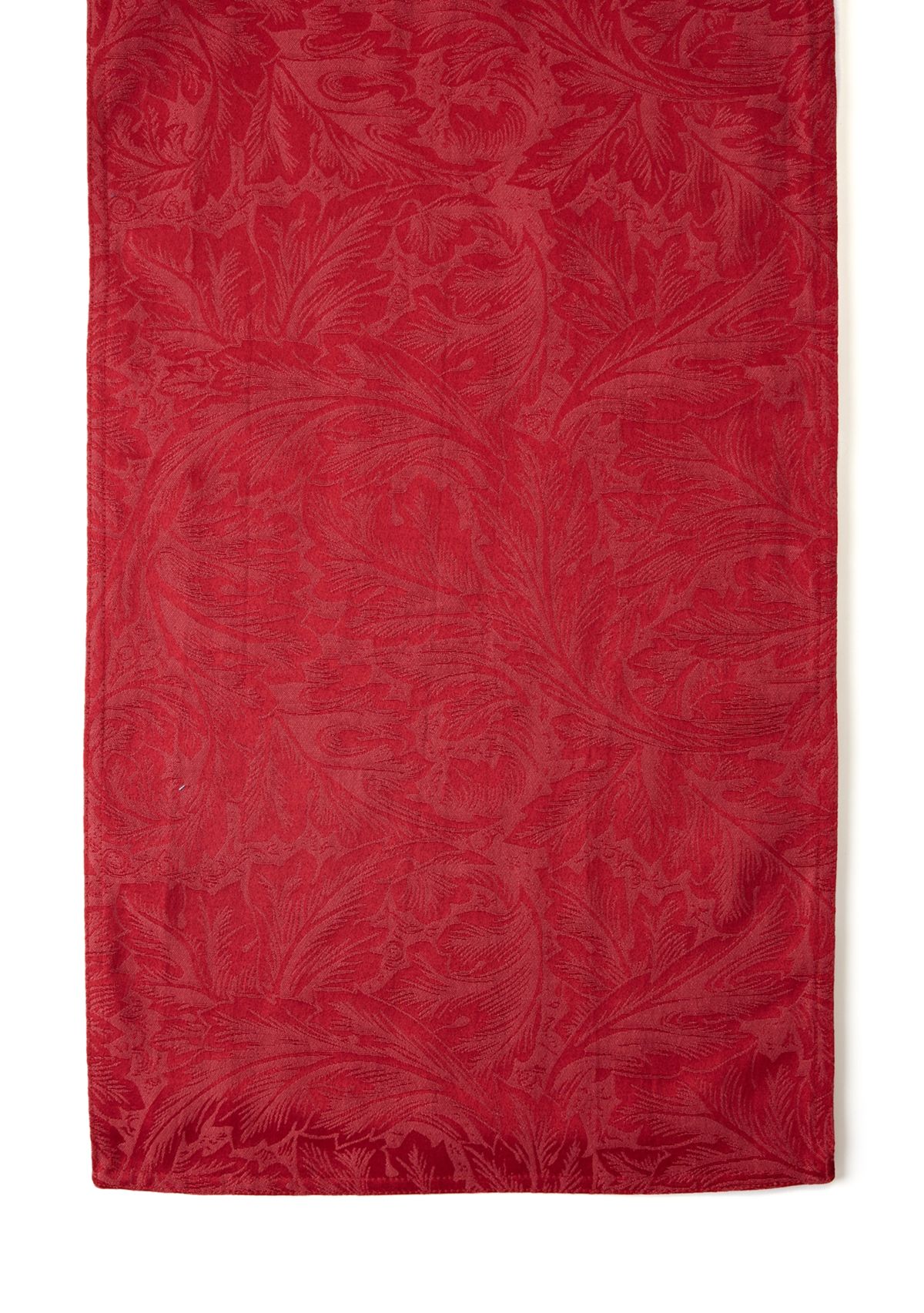 Jacquard Red Table Runner