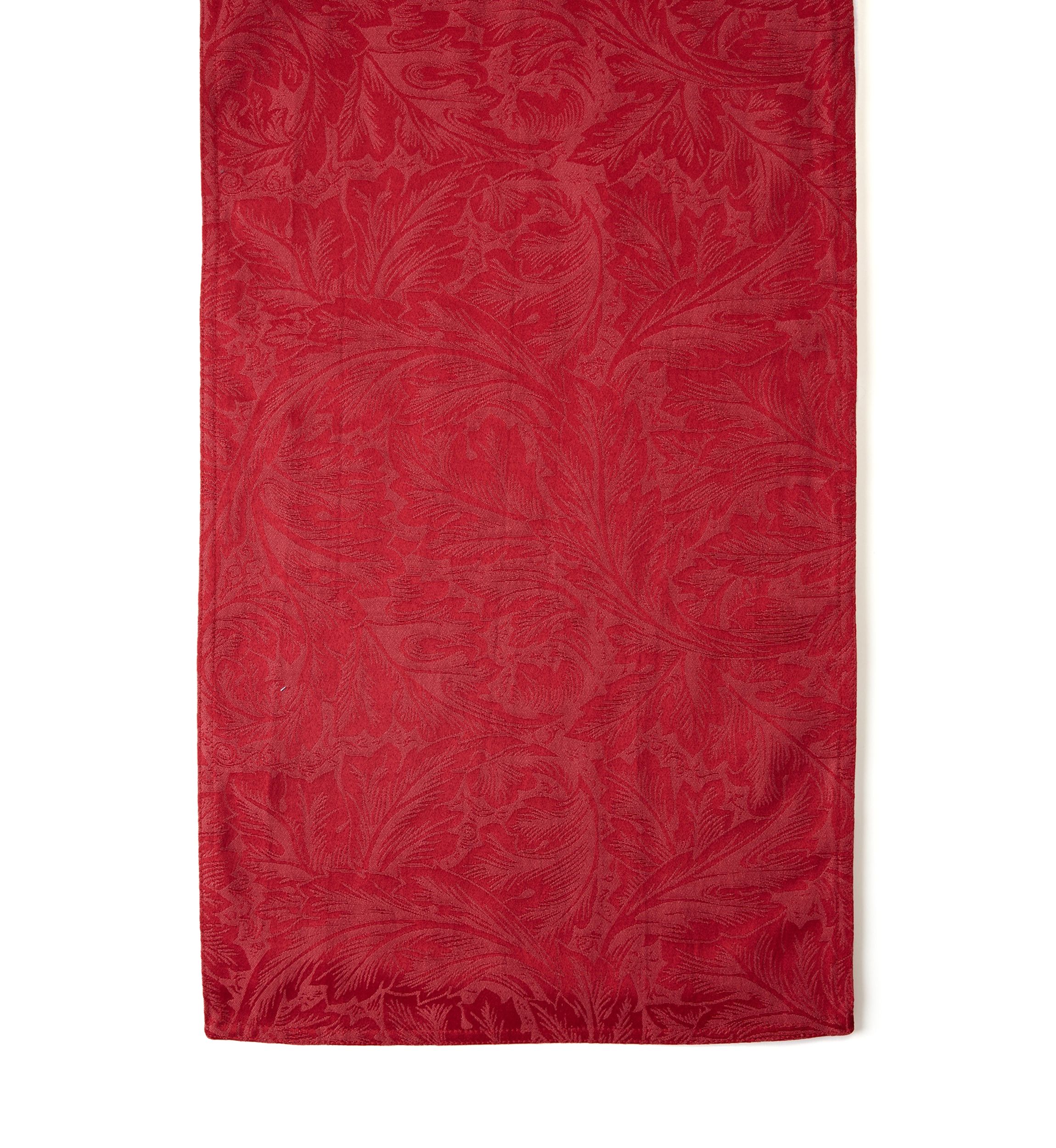 Jacquard Red Table Runner
