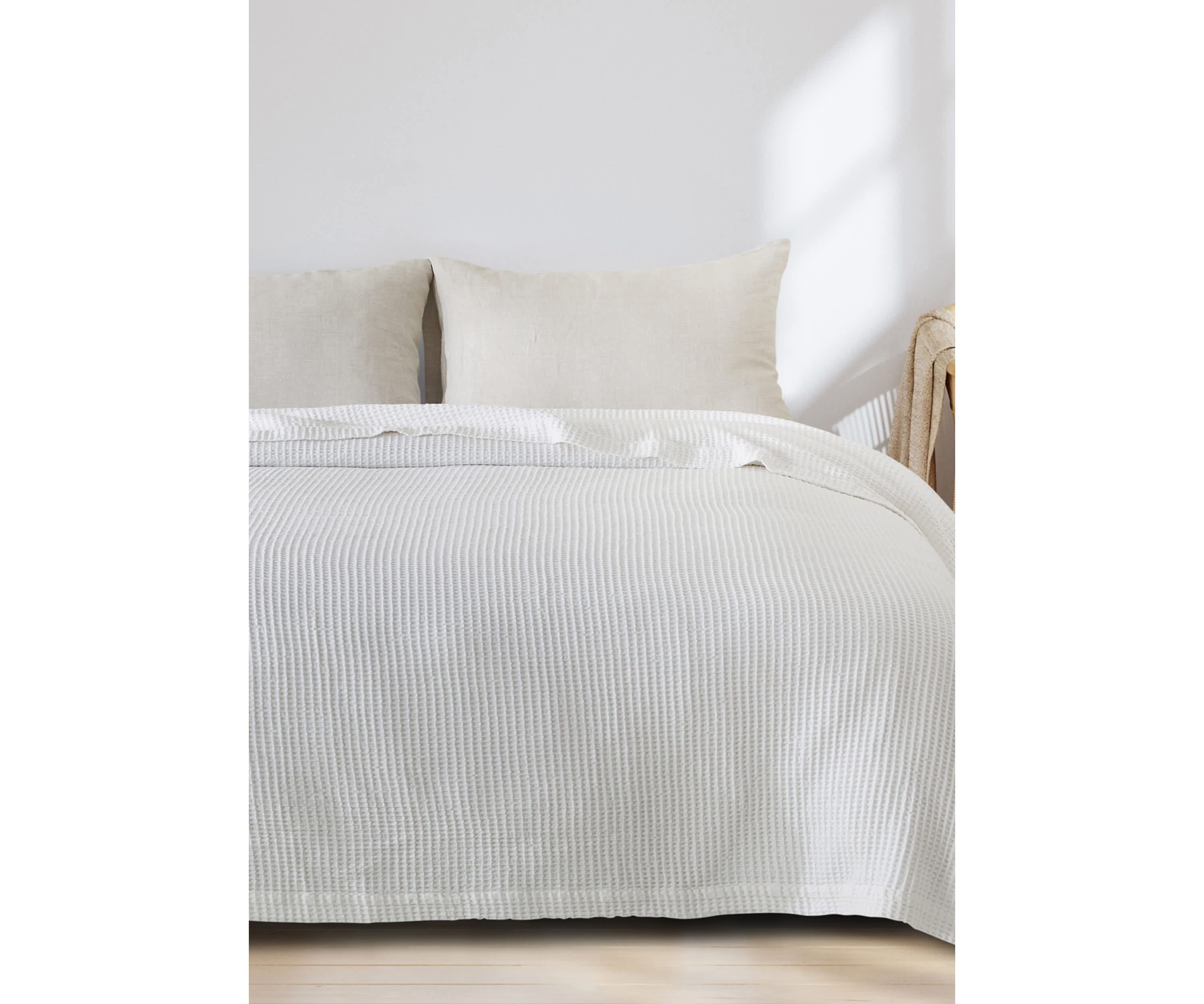 100% Cotton Waffle Weave Blanket