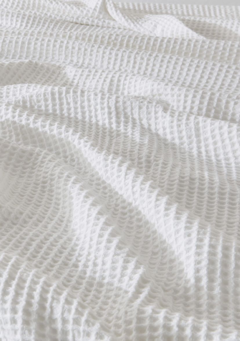 100% Cotton Waffle Weave Blanket