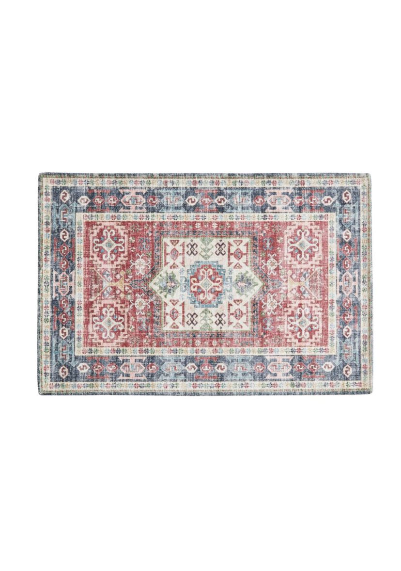 Traditional Oriental Machine Washable Area Accent Rugs