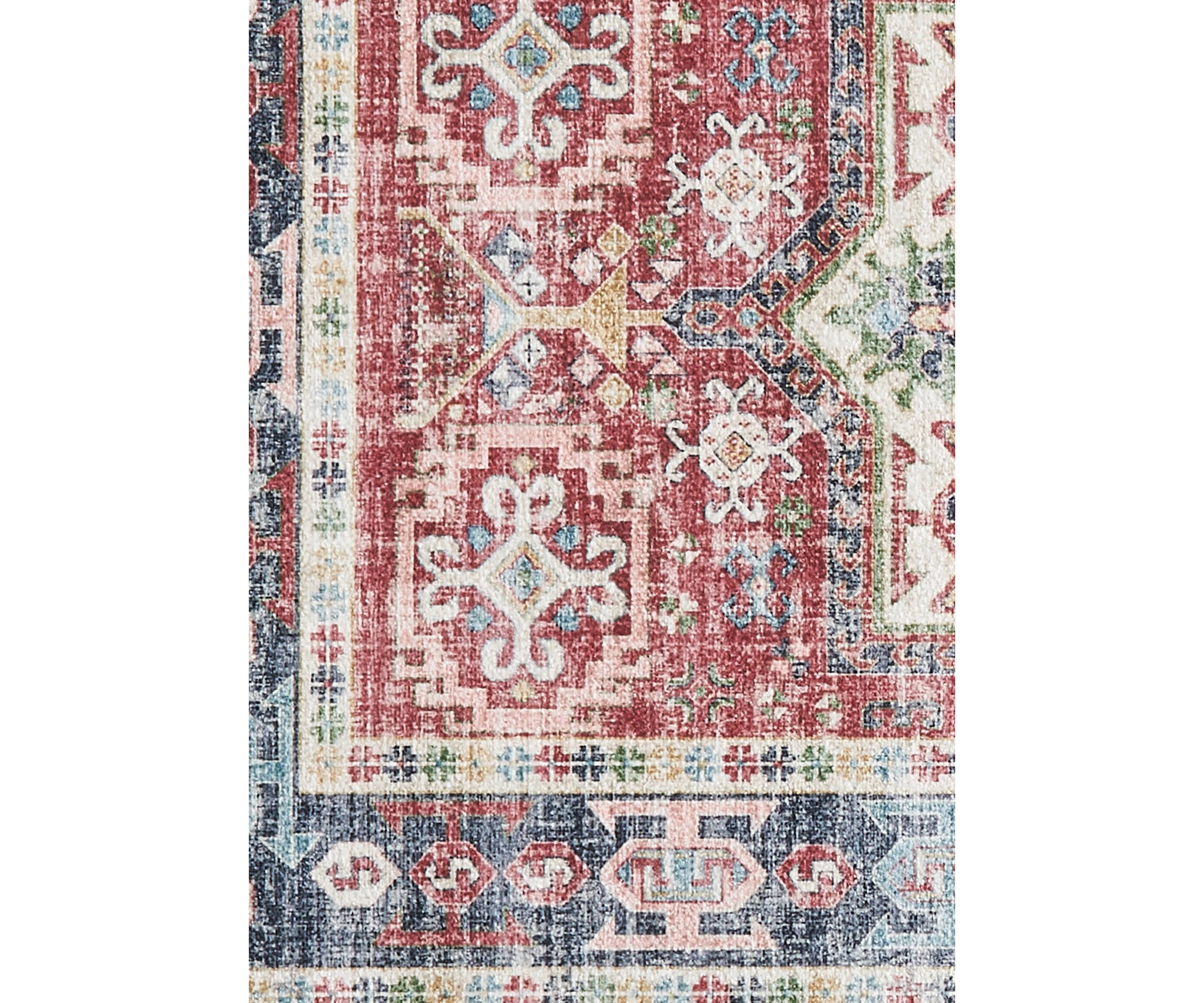 Traditional Oriental Machine Washable Area Accent Rugs
