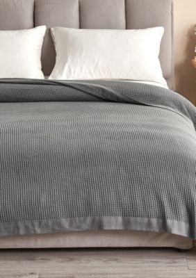 100% Cotton Waffle Weave Blanket
