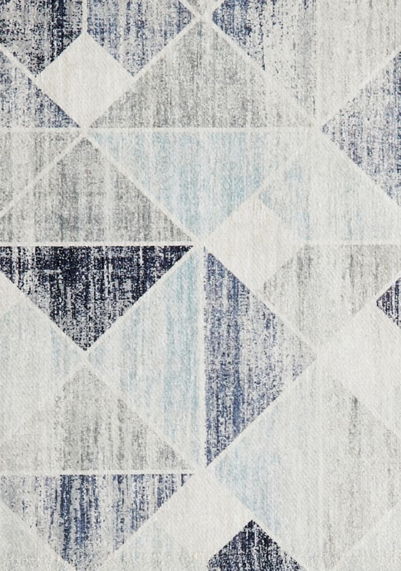 Modern Diamond Machine Washable Area Accent Rugs