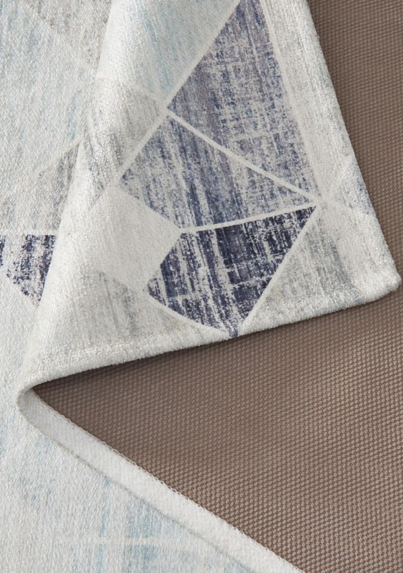 Modern Diamond Machine Washable Area Accent Rugs