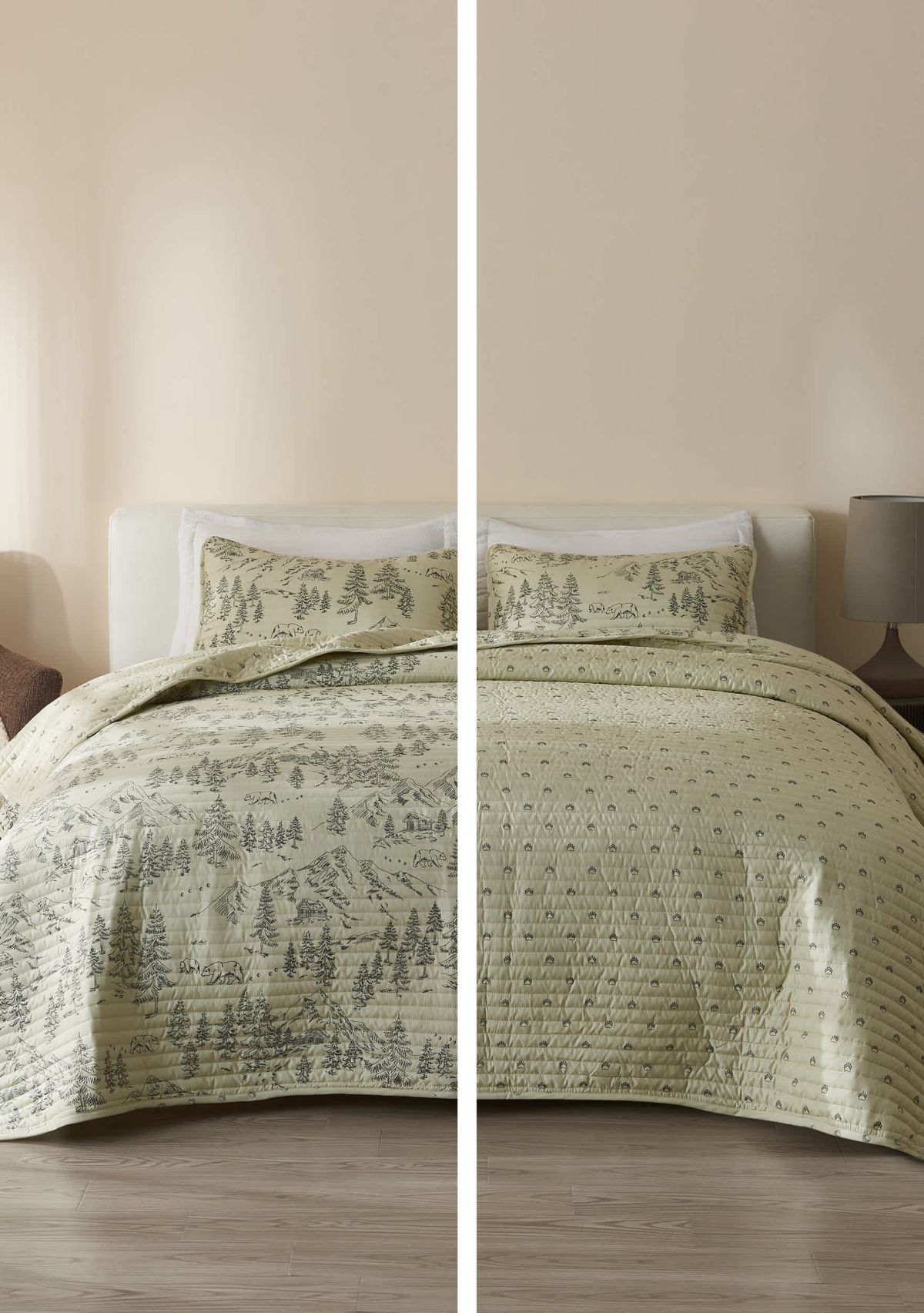 Bear Mountain Lodge Quilt Set