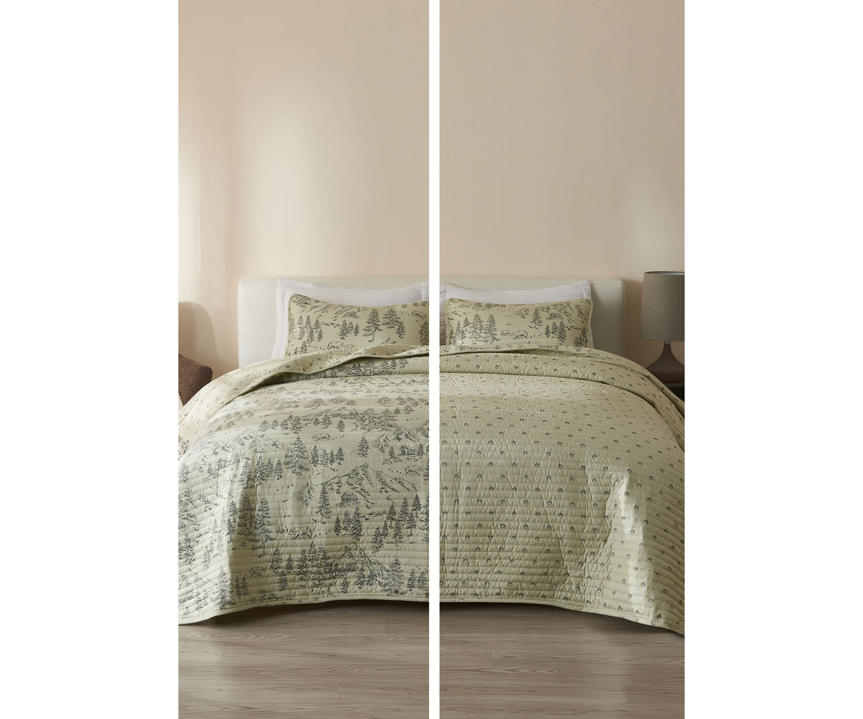 Bear Mountain Lodge Quilt Set