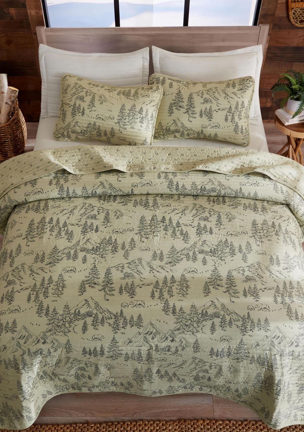 Bear Mountain Lodge Quilt Set