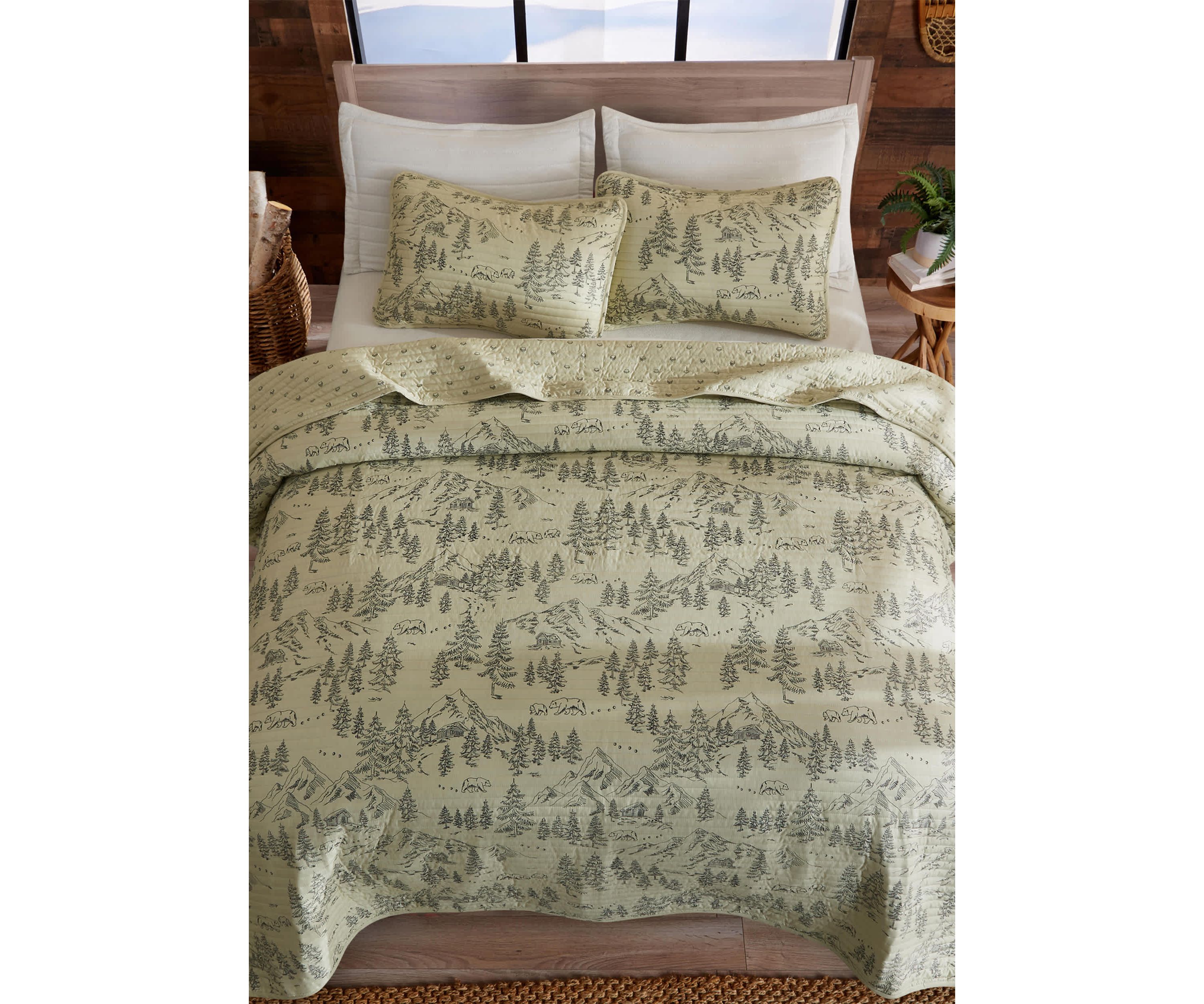 Bear Mountain Lodge Quilt Set
