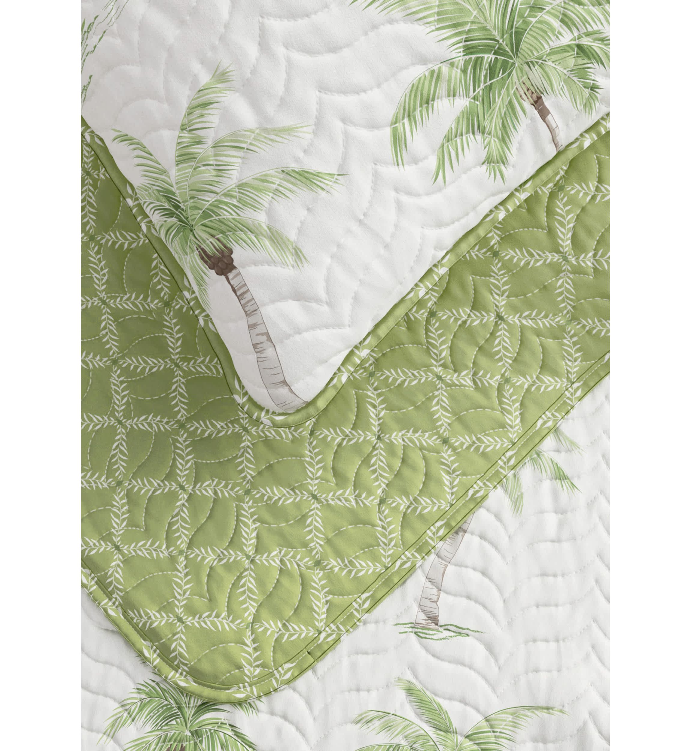 Palm Tree Coastal Quilt Set