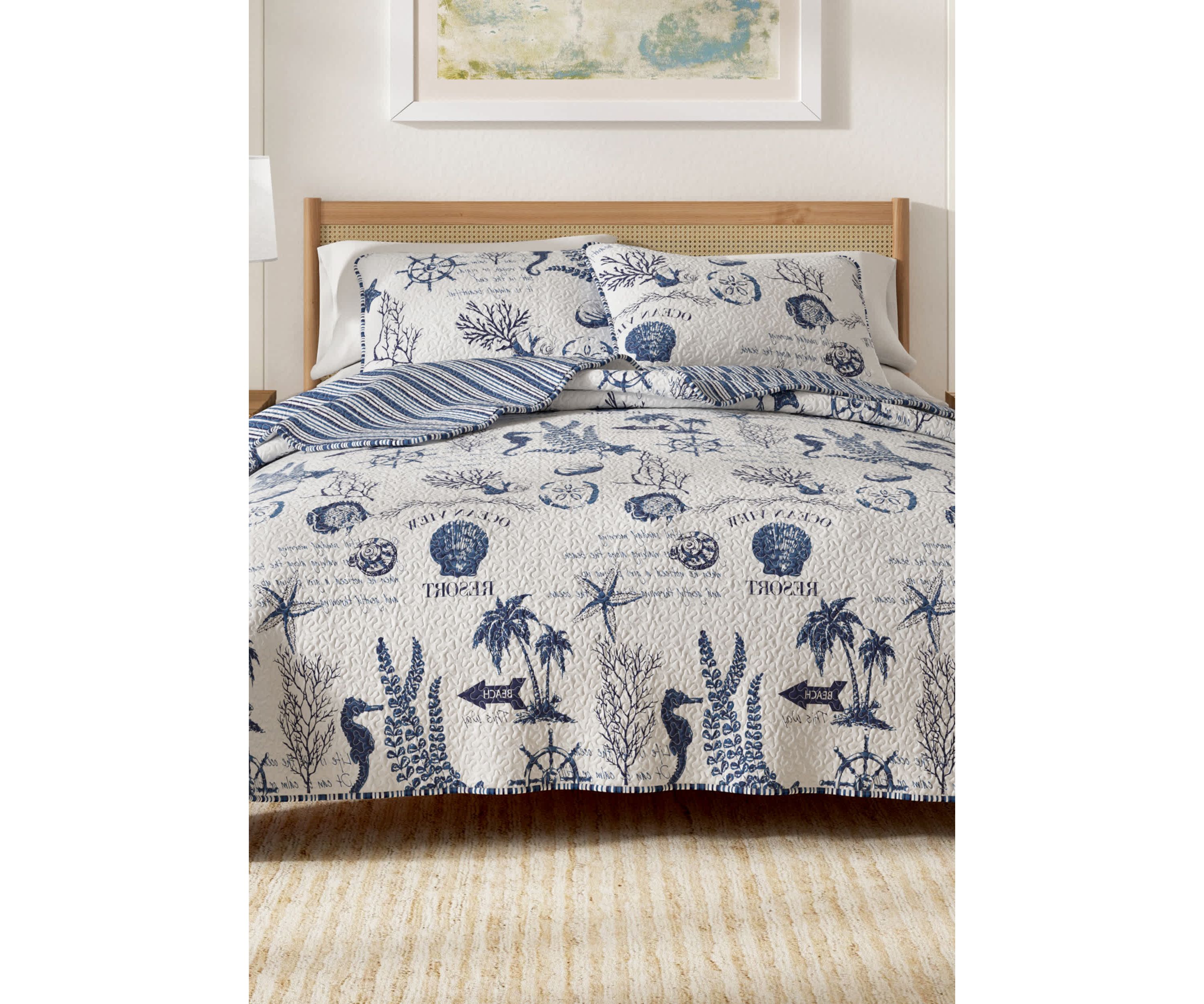 Nautical Themed Quilt Set