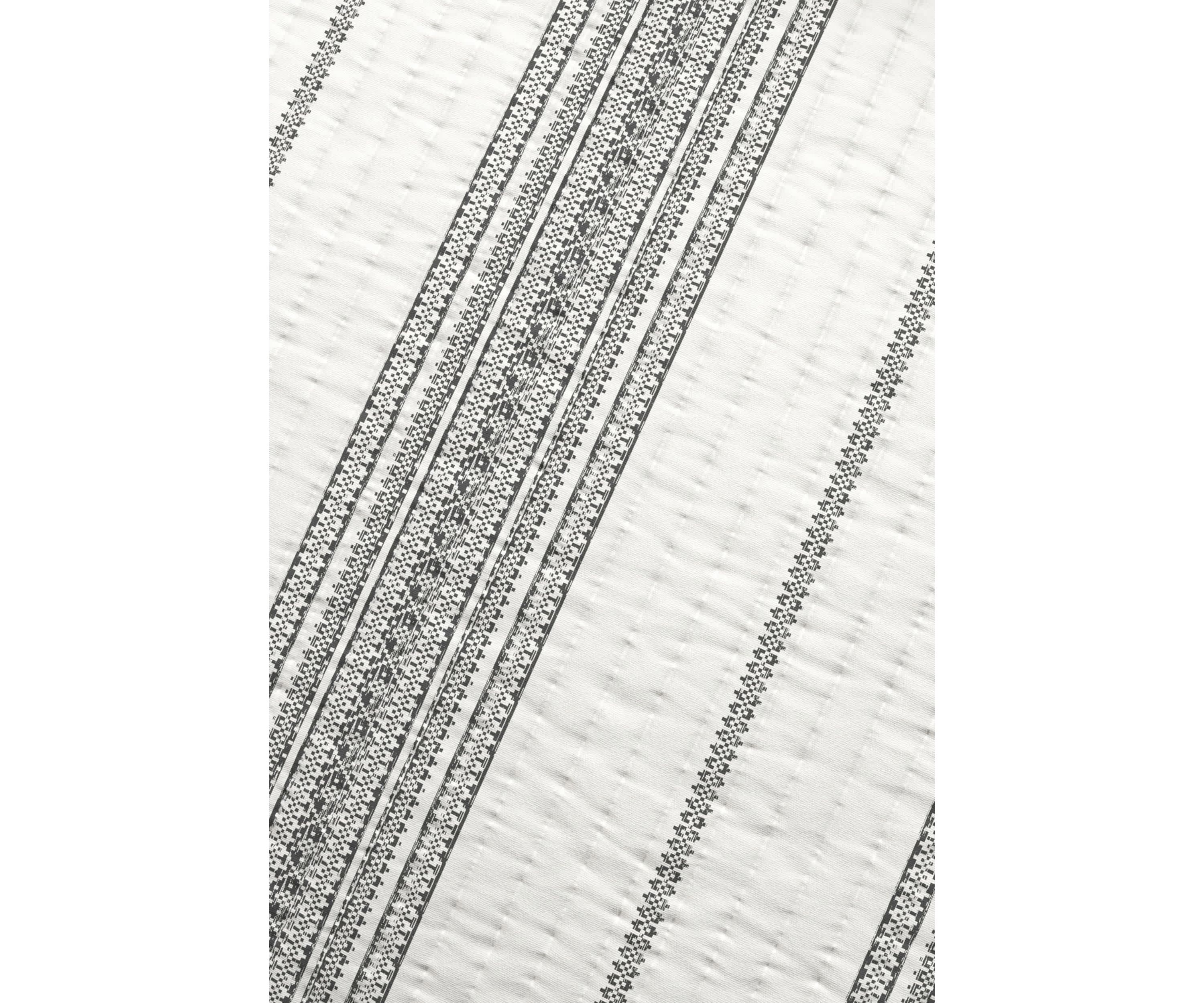 Boho Striped Quilt Set