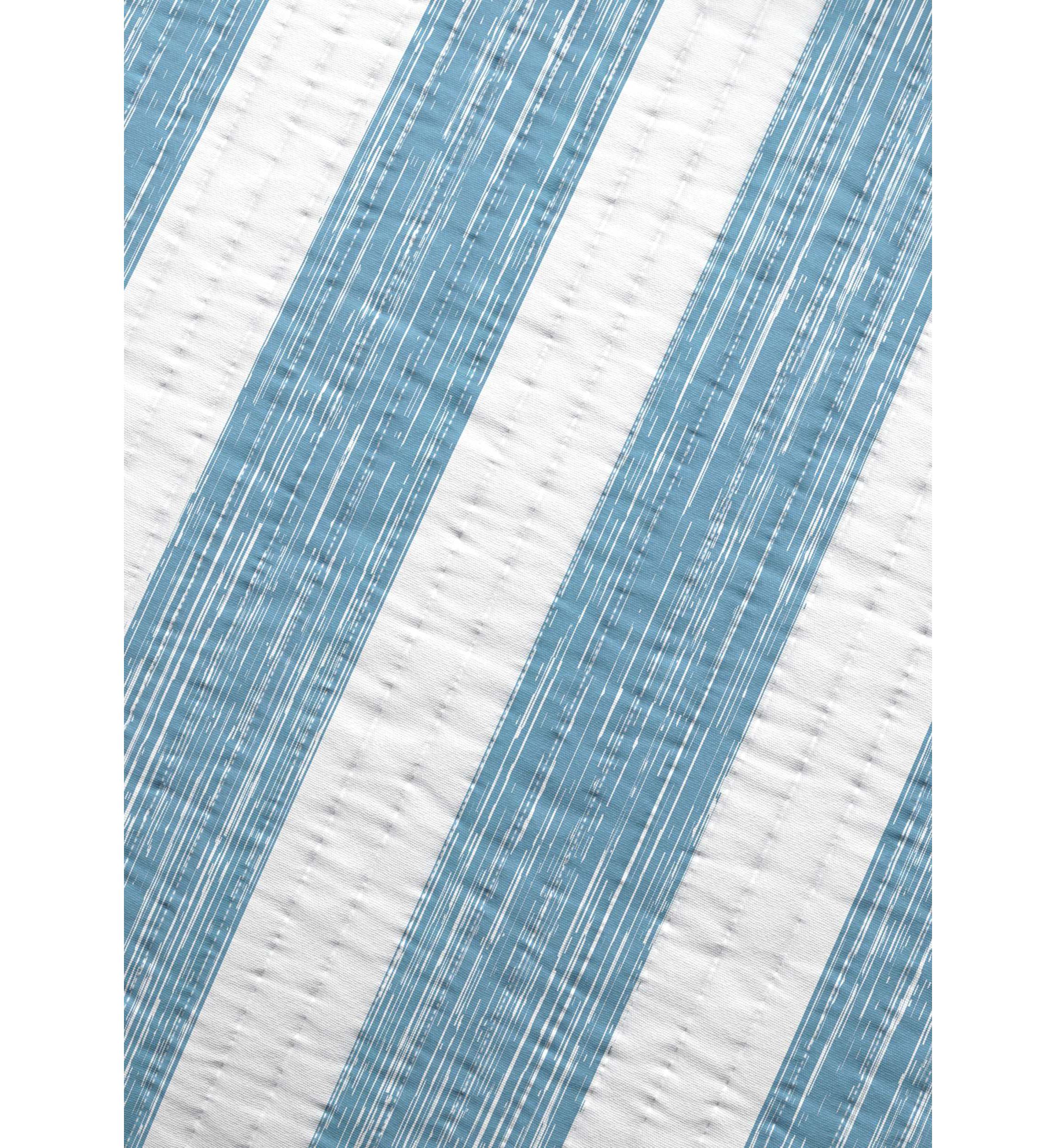 Blue Striped Coastal Quilt Set