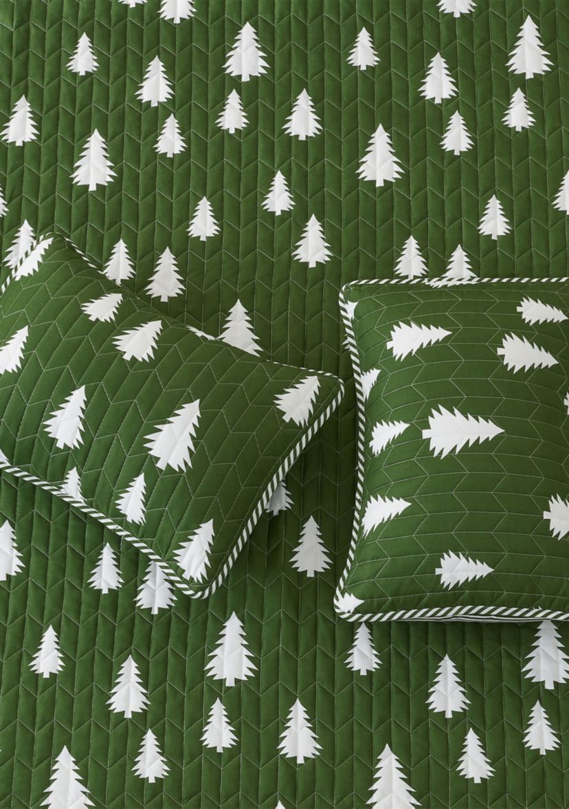 Little Trees Lodge Quilt Set