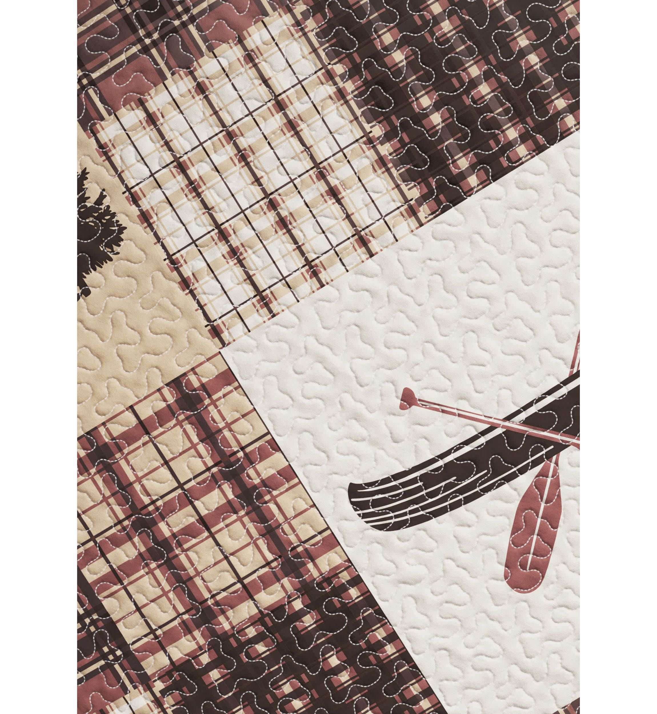 Lodge Patchwork Quilt Set