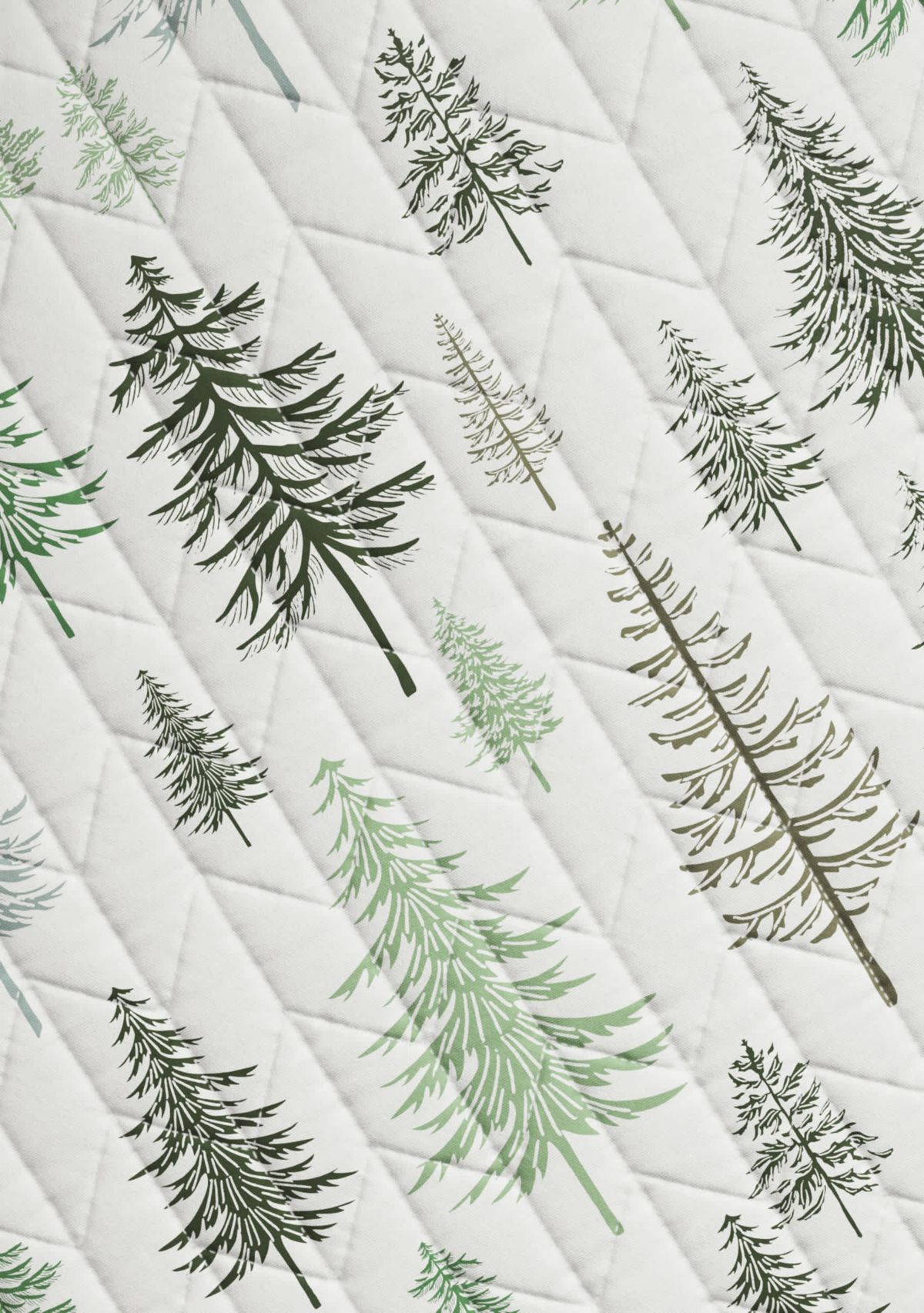 Forest Tree Lodge Quilt Set