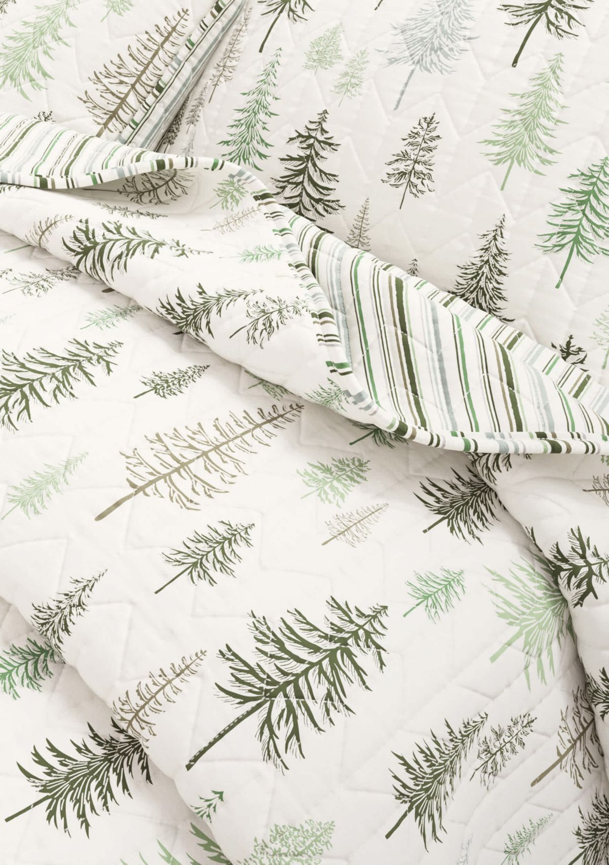 Forest Tree Lodge Quilt Set