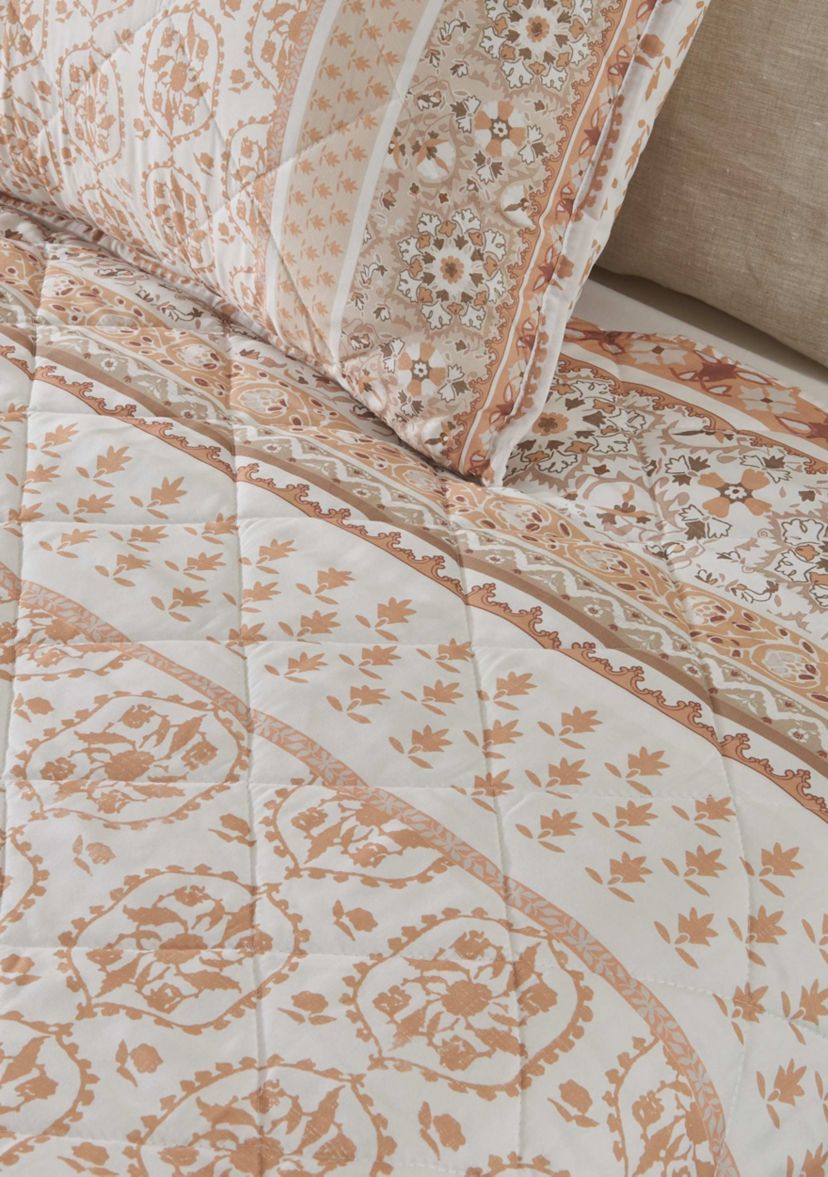 Patina Vie Maison Boho Inspired Printed Quilt & Sham Set