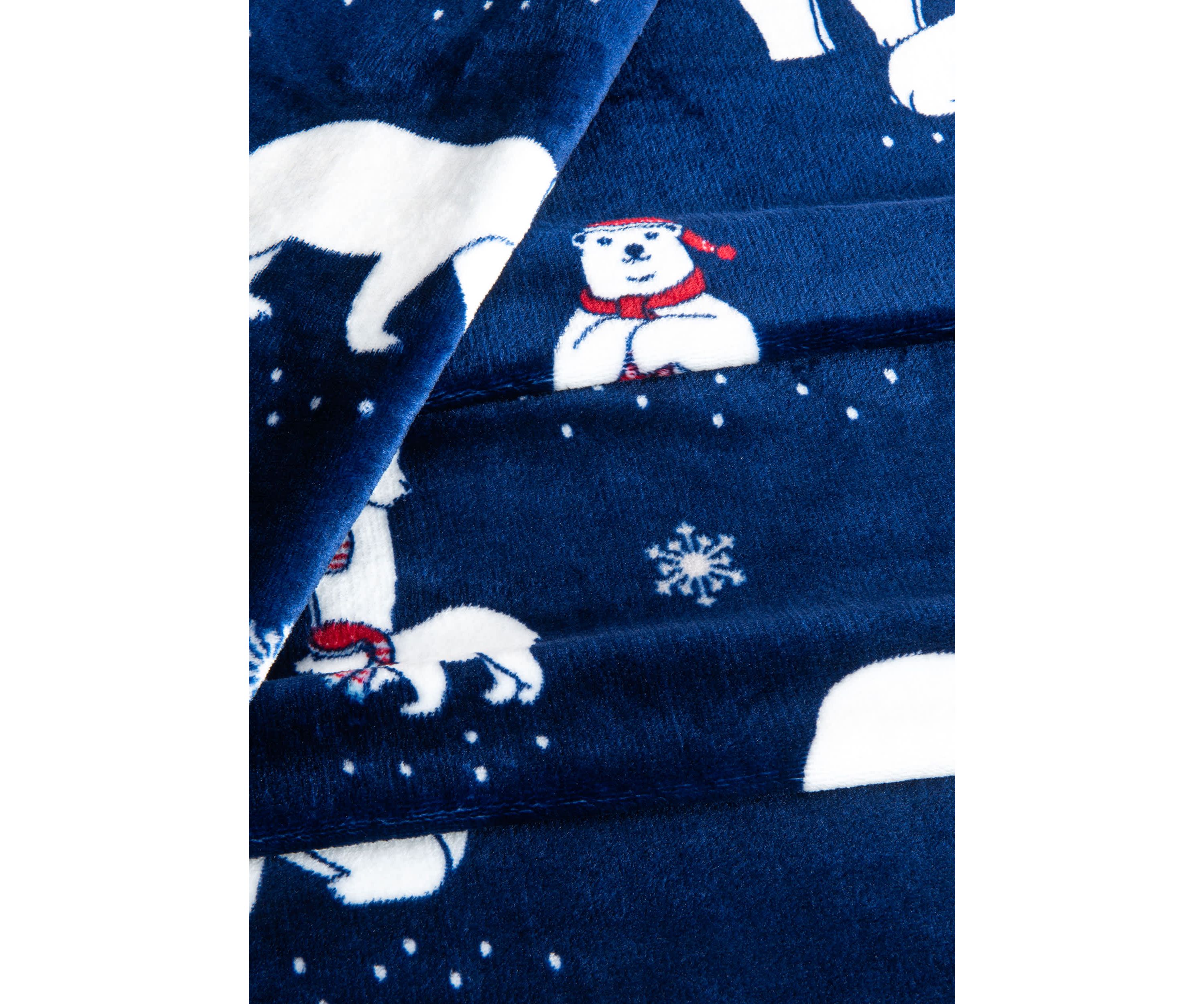 Velvet Plush Cozy Christmas Throw Blanket