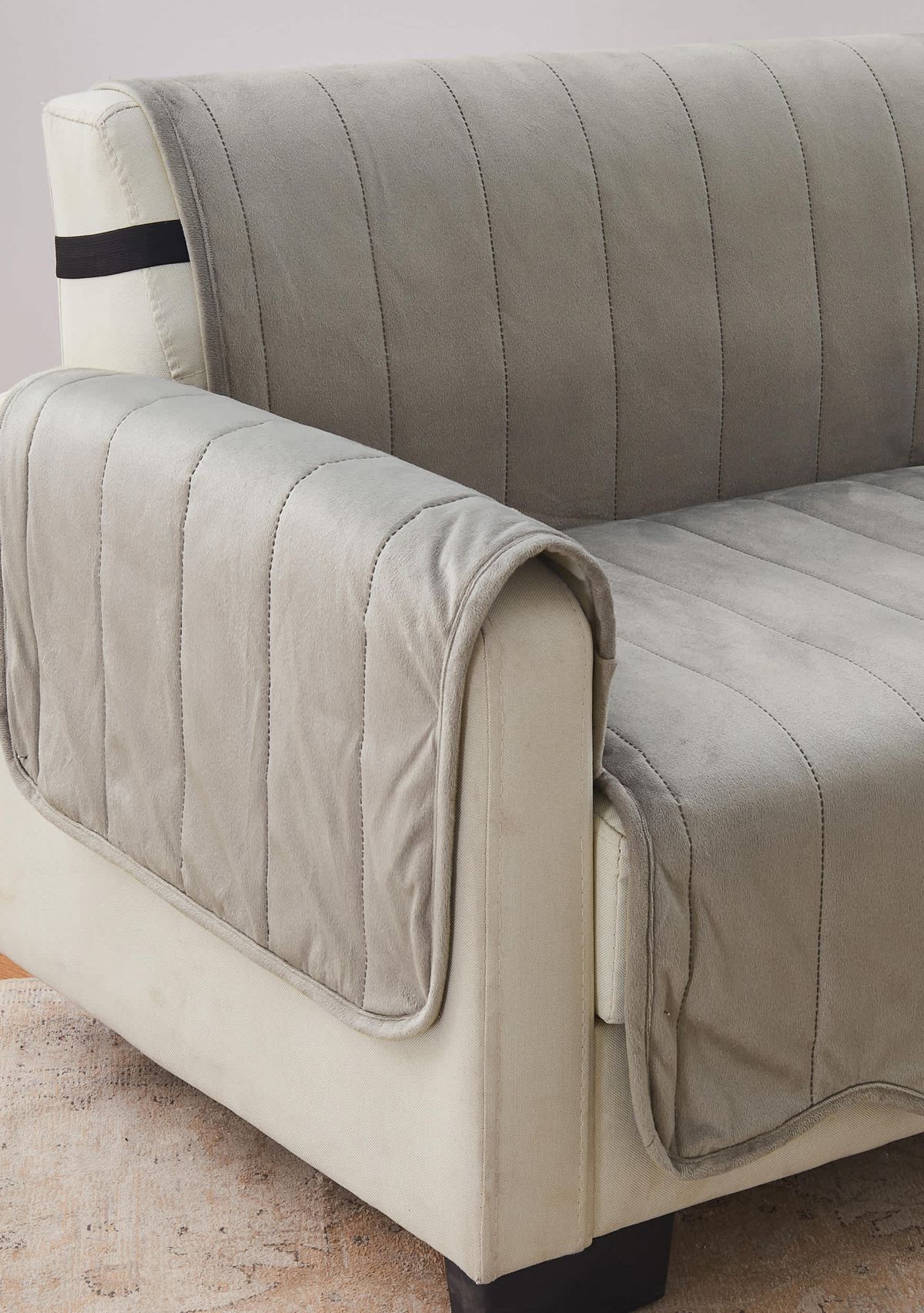 Soft Velvet Stitched Sofa Furniture Protector