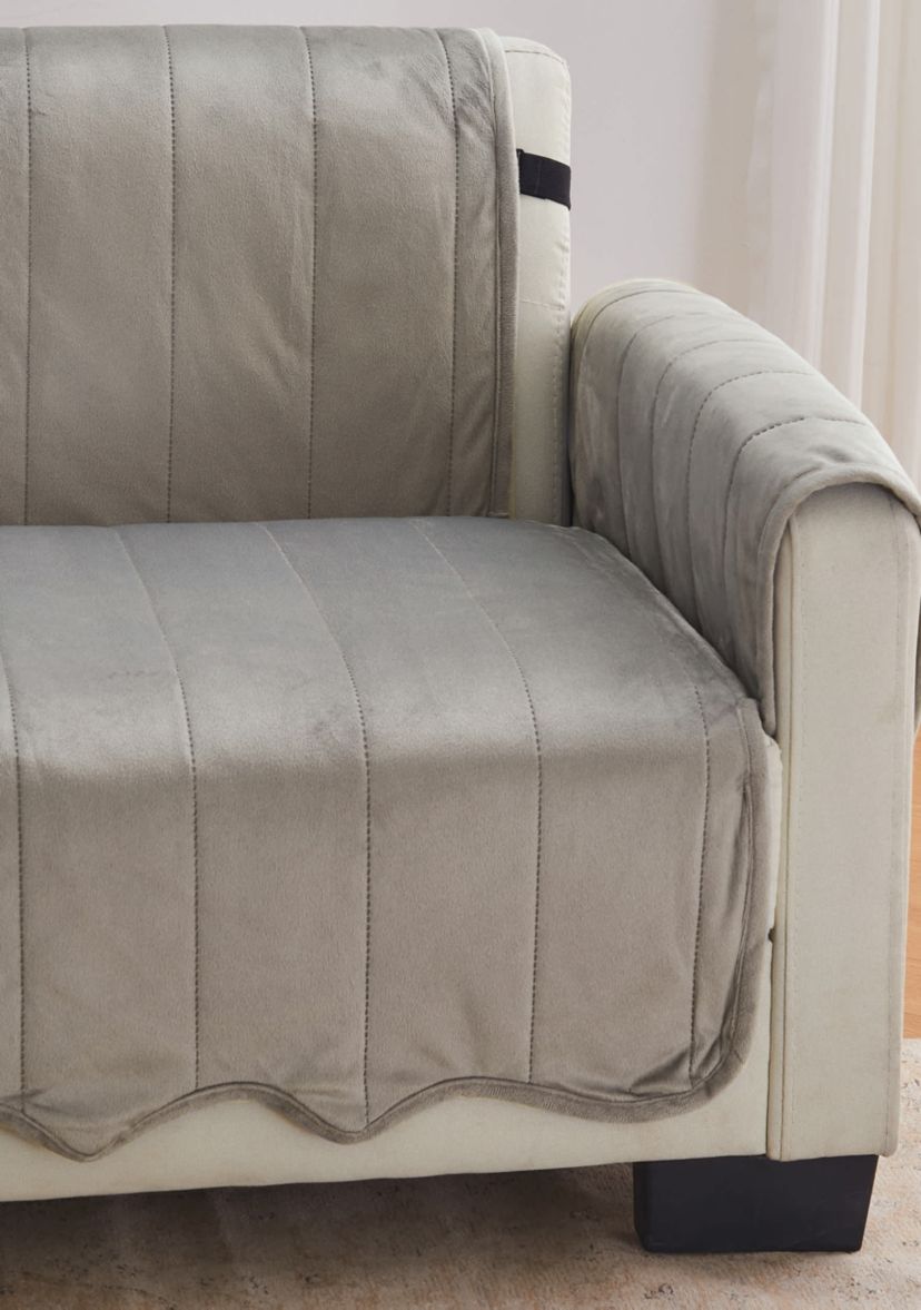 Soft Velvet Stitched Sofa Furniture Protector