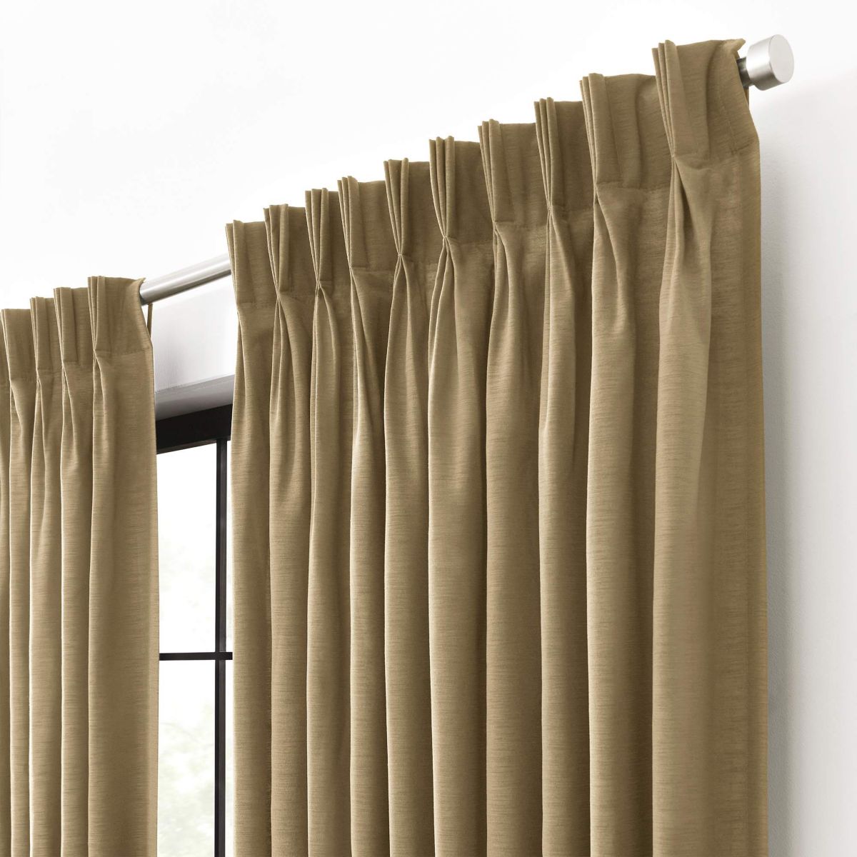 Serendipity Pinch Pleat Light-Filtering Window Panel
